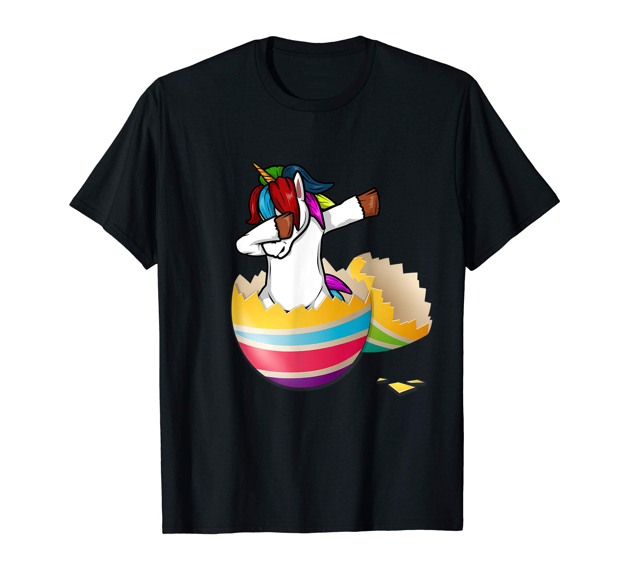 Unicorn Dabbing Easter Eggs Easter Day Shirt