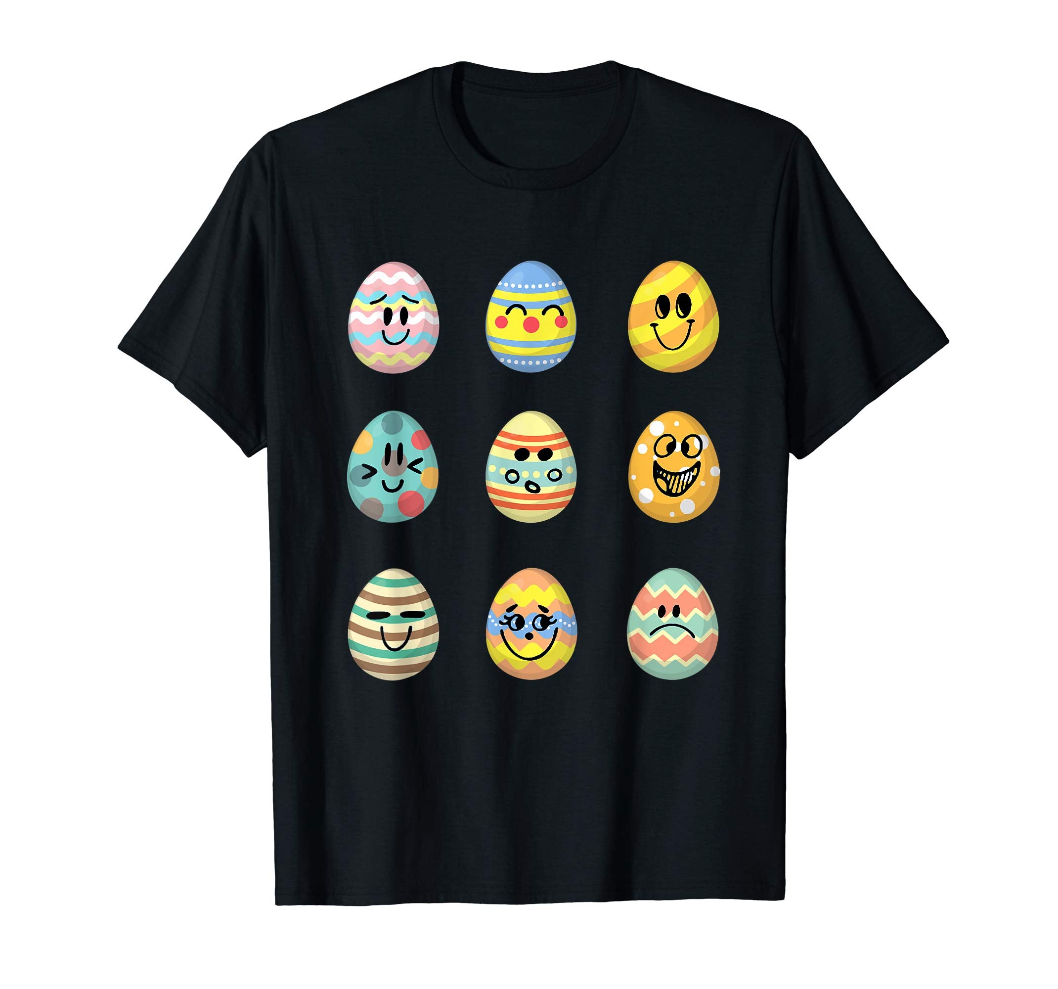 Easter Egg Emoji Shirt, Cute Emojis Kids Easter Basket Gift