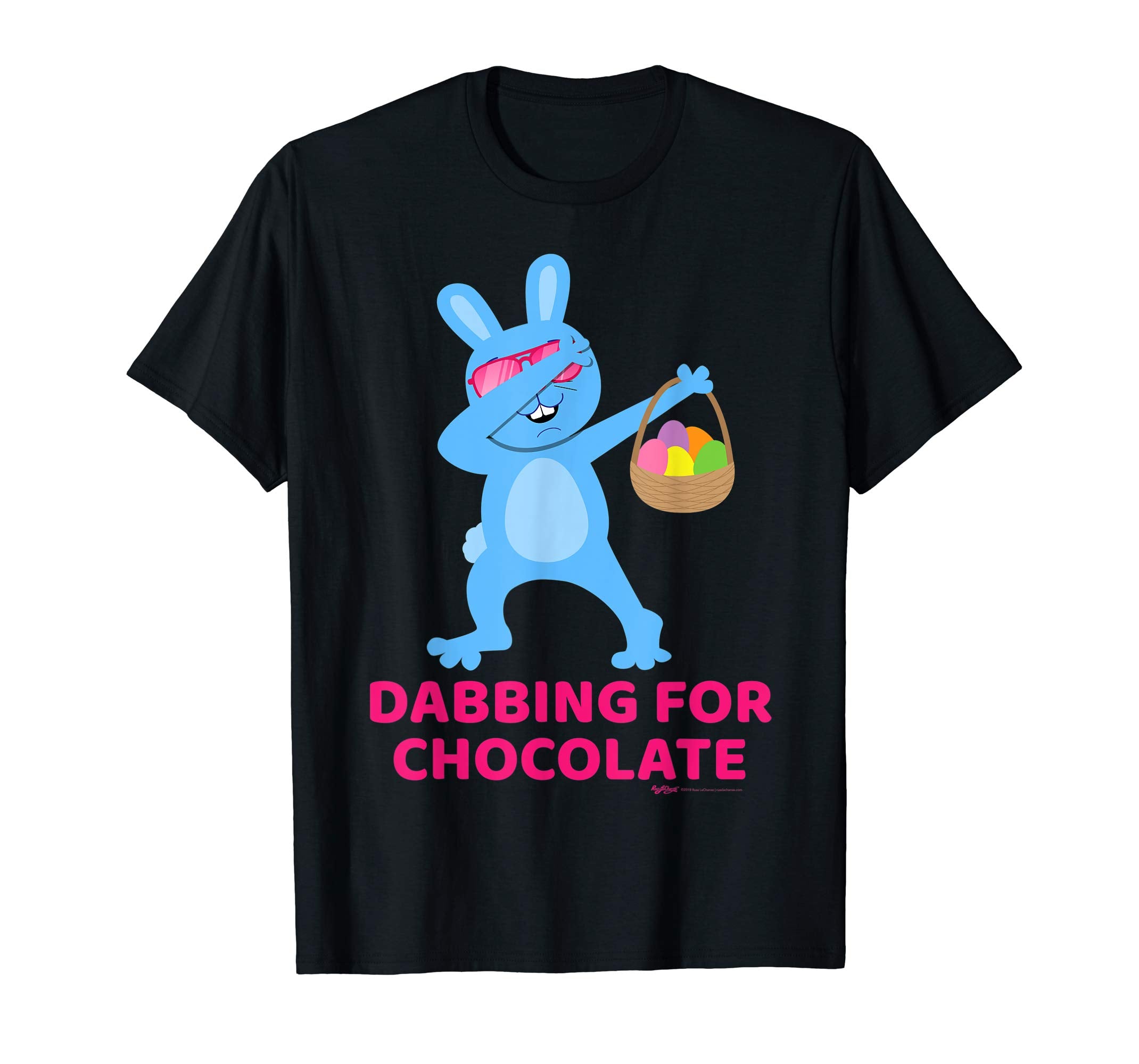 Dabbing For Chocolate Easter Bunny Dance T Shirt