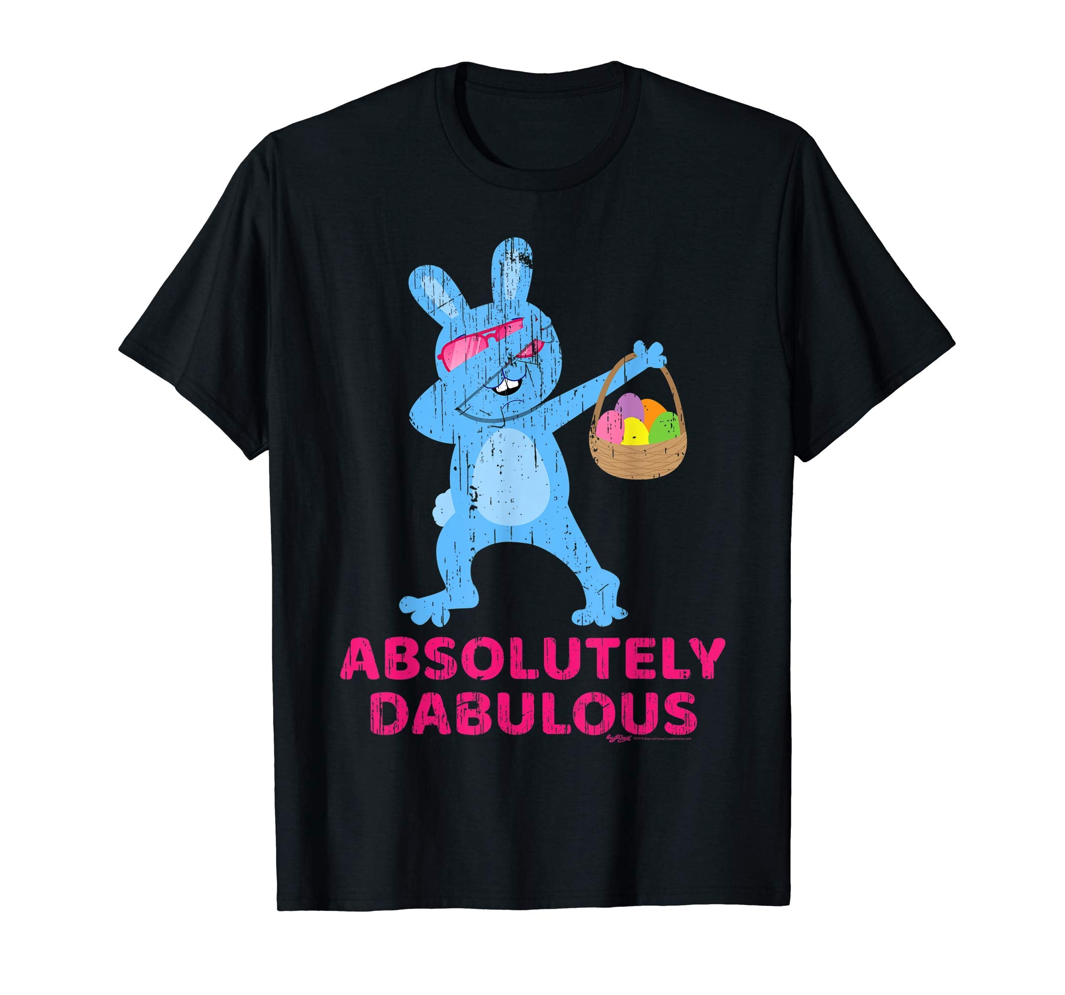 Vintage Absolutely Dabulous Easter Bunny Dance T Shirt