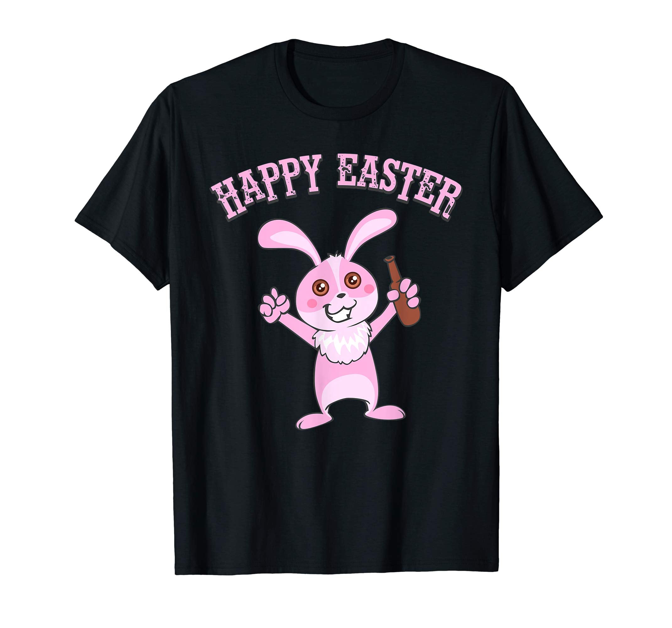 Beer Drinking Easter Bunny Rabbit T-Shirt
