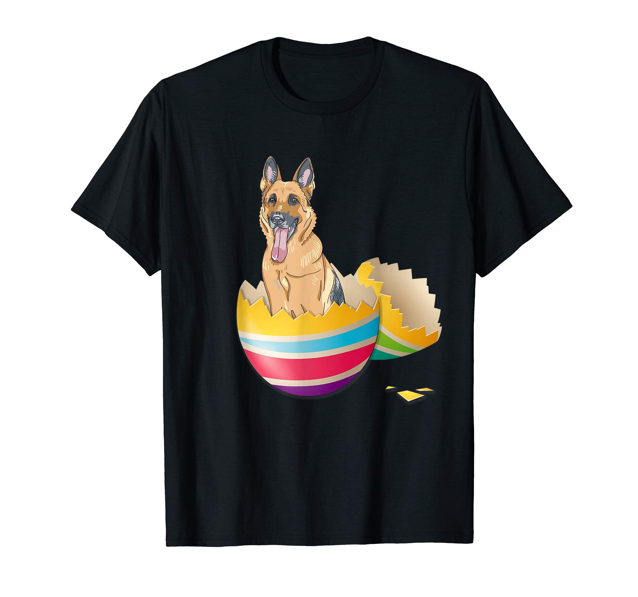 German Shepherd Hatching From Easter Egg Easter Day Shirt