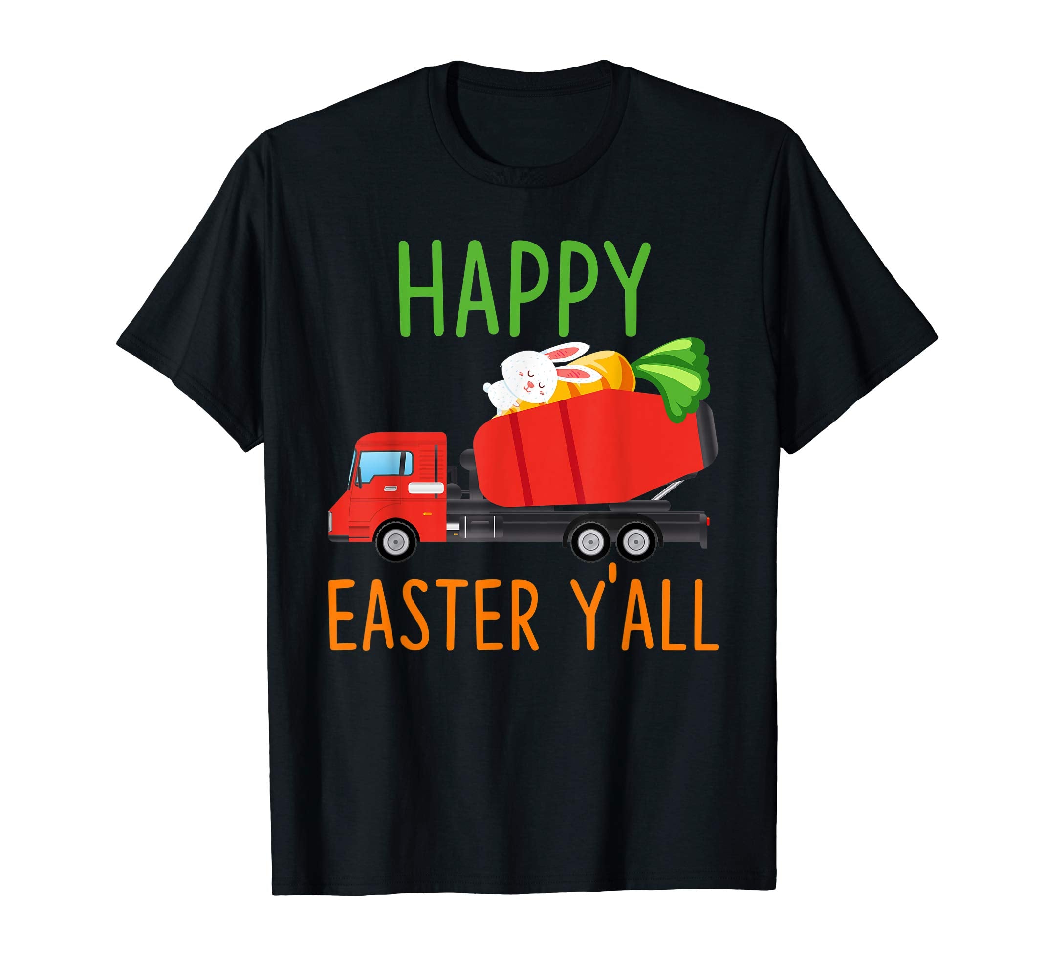 Cement-Truck Happy-Easter-Y'all T-shirt Hunting-Season-Egg