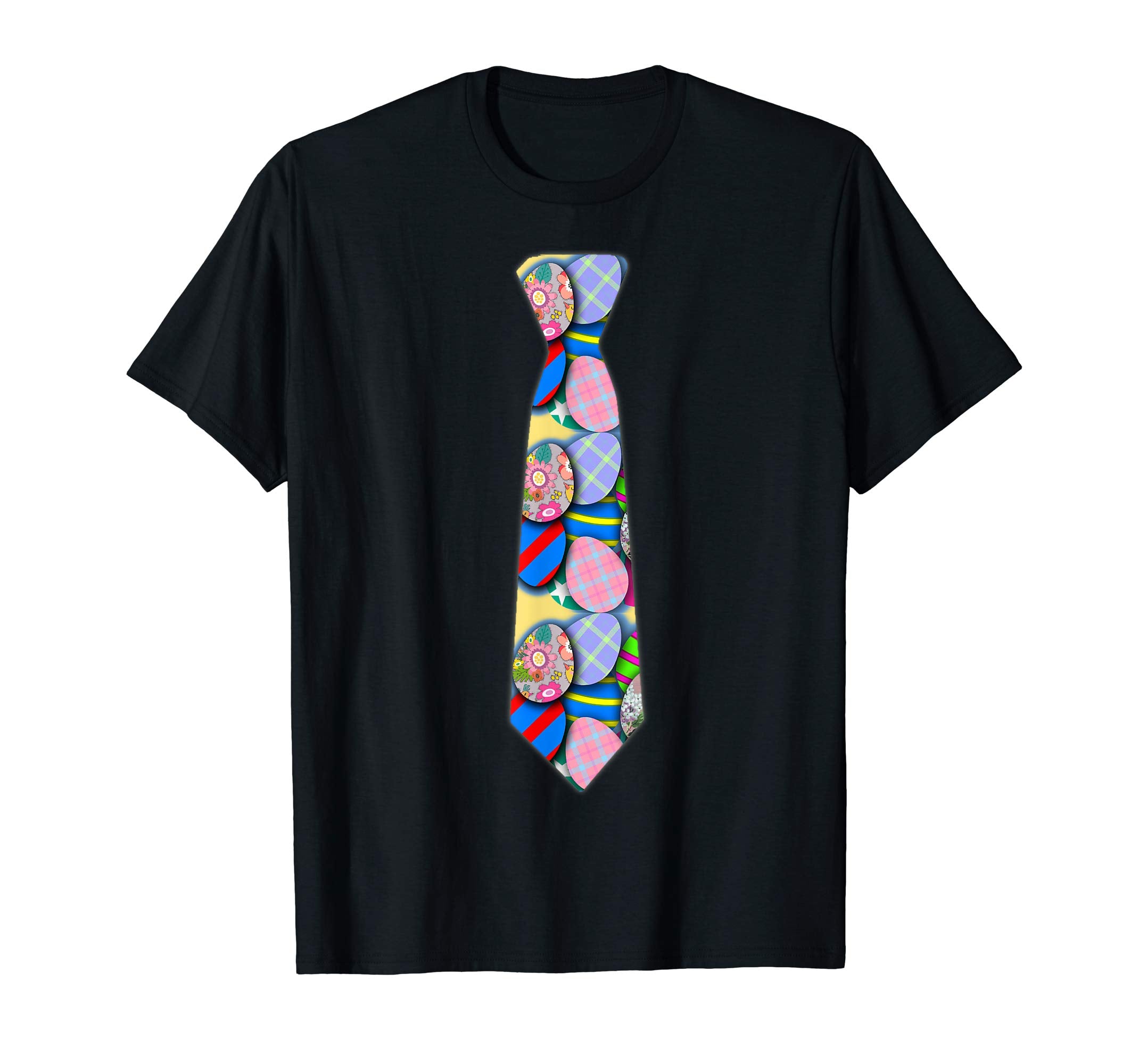 Easter Egg Tie Tshirt for Easter Sunday