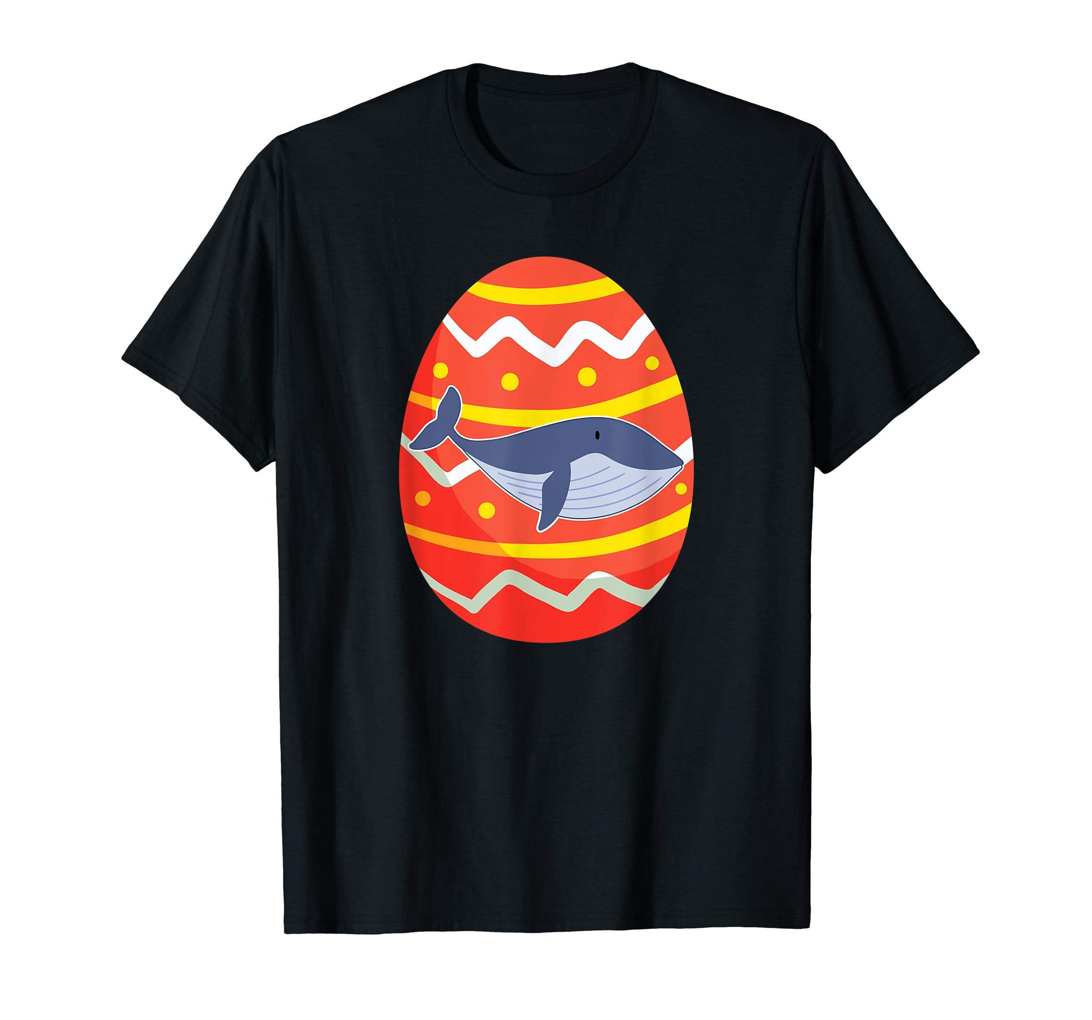 Whale Easter Egg Funny T-Shirt Gifts for Kids Boys Girls