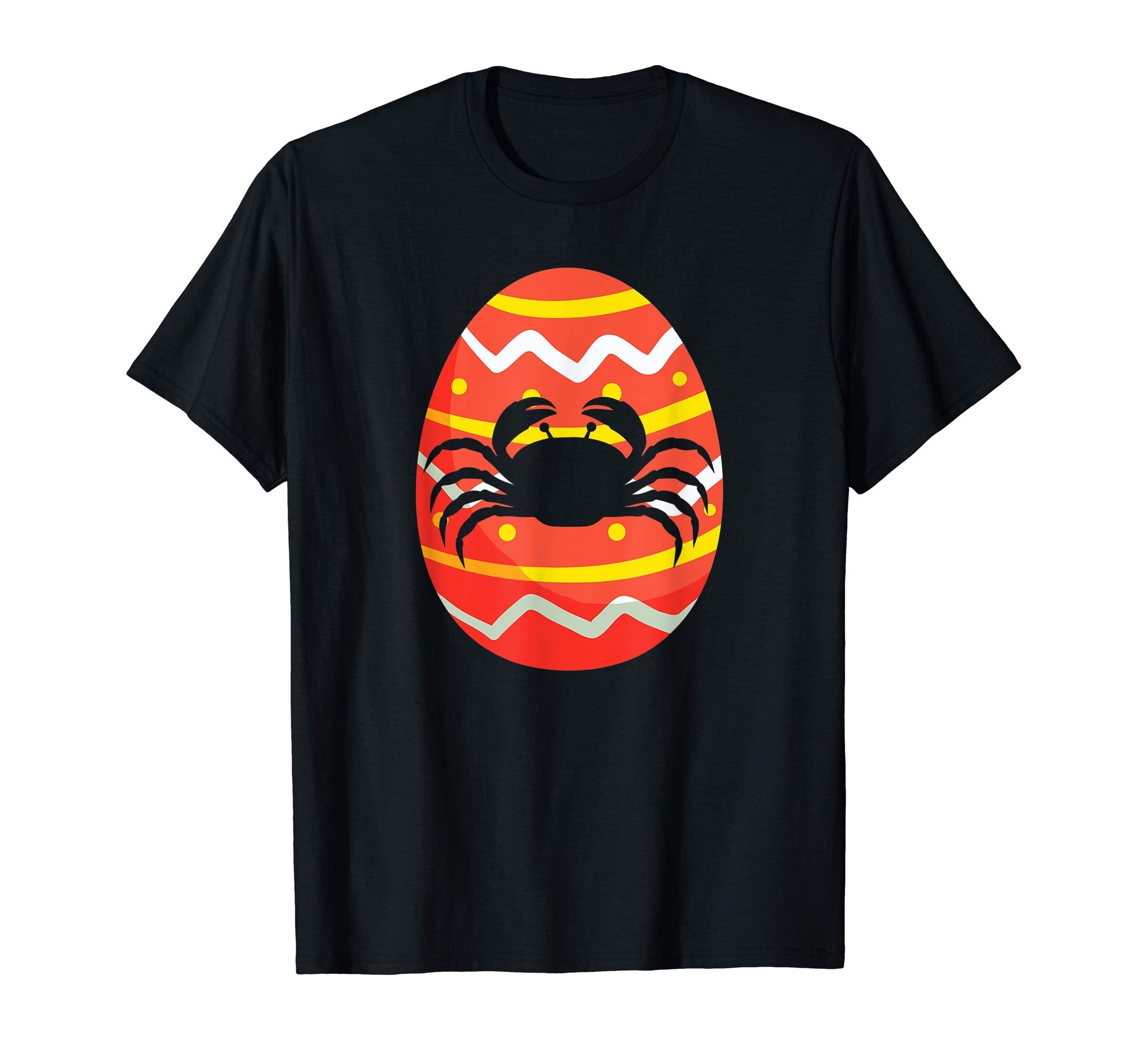 Happy Crab Easter Egg Bunny T-Shirt for Kids Boys Girls