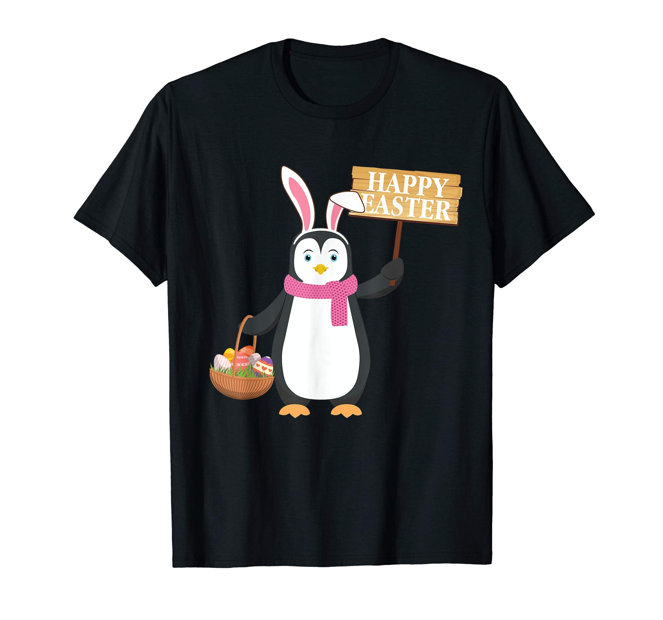 Easter Bunny Penguin Happy Easter T-Shirt Egg Hunting Lovely