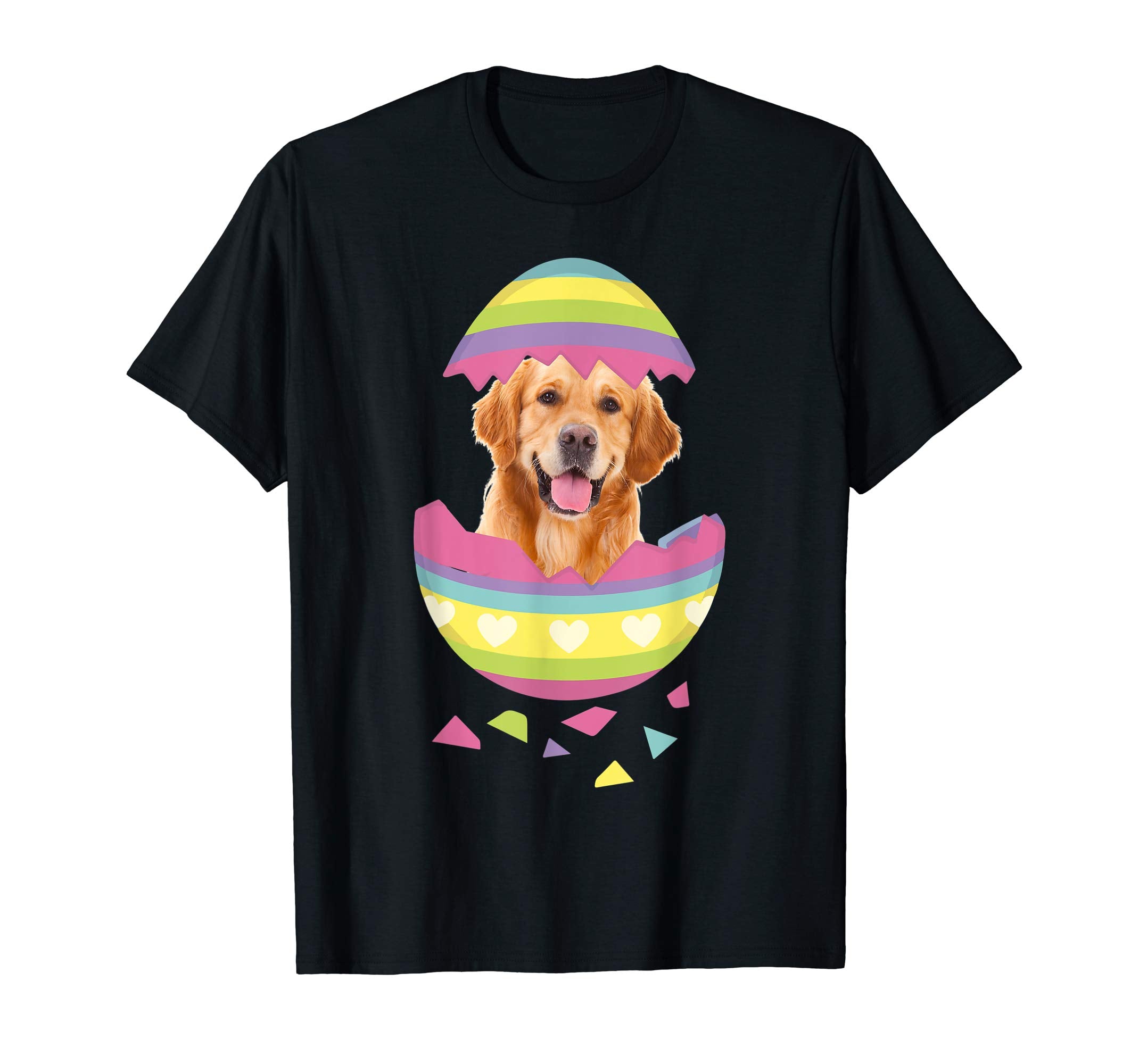 Golden Retriever Easter Egg T-Shirt Dog Lover