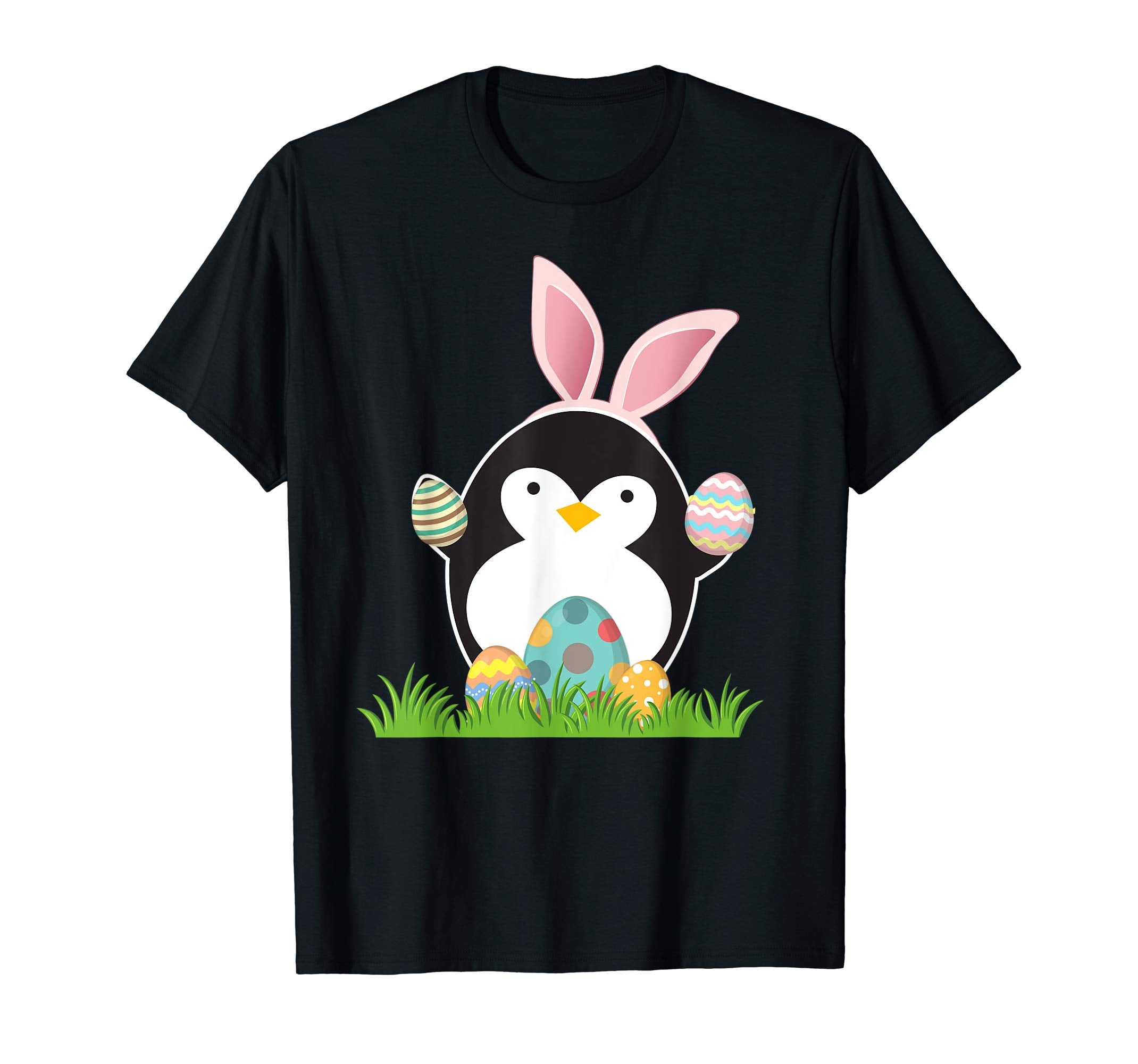 Bunny Penguin Easter - Funny T-Shirt 2016