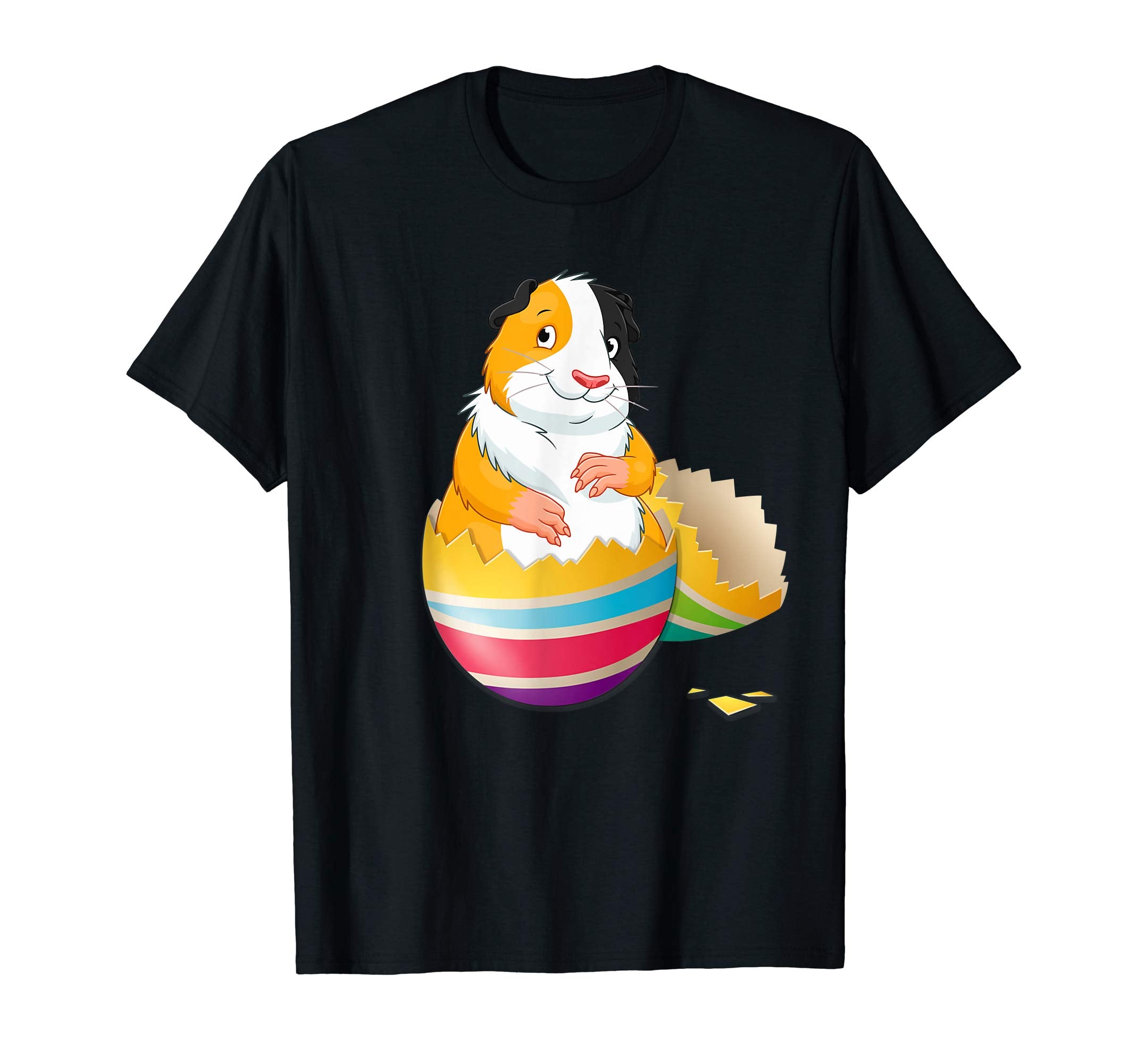 Baby Guinea Pig Hatching From Easter Egg Easter Day Shirt