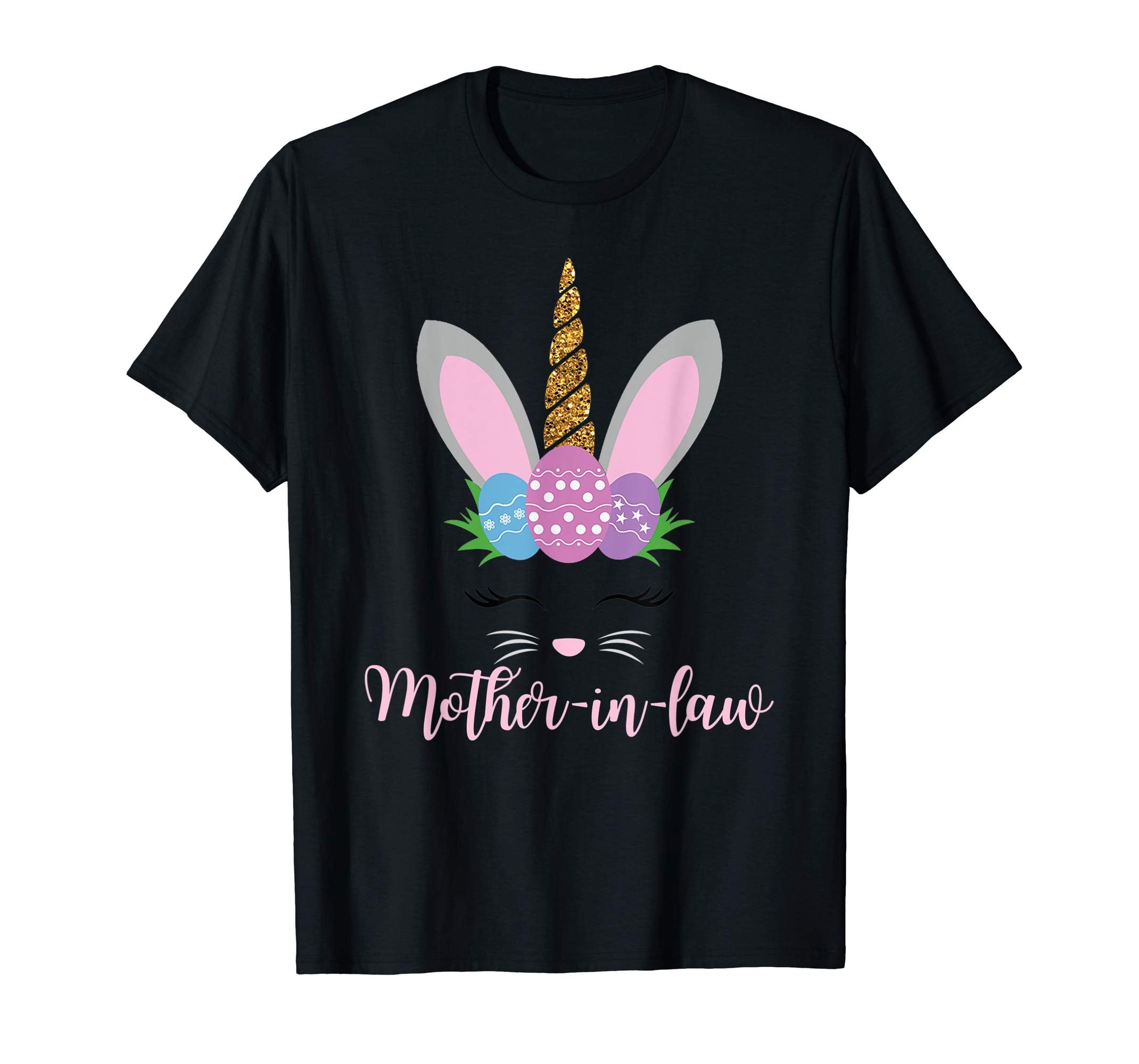Mother In Law Easter Bunny Unicorn Shirt Funny Bunnies Gift
