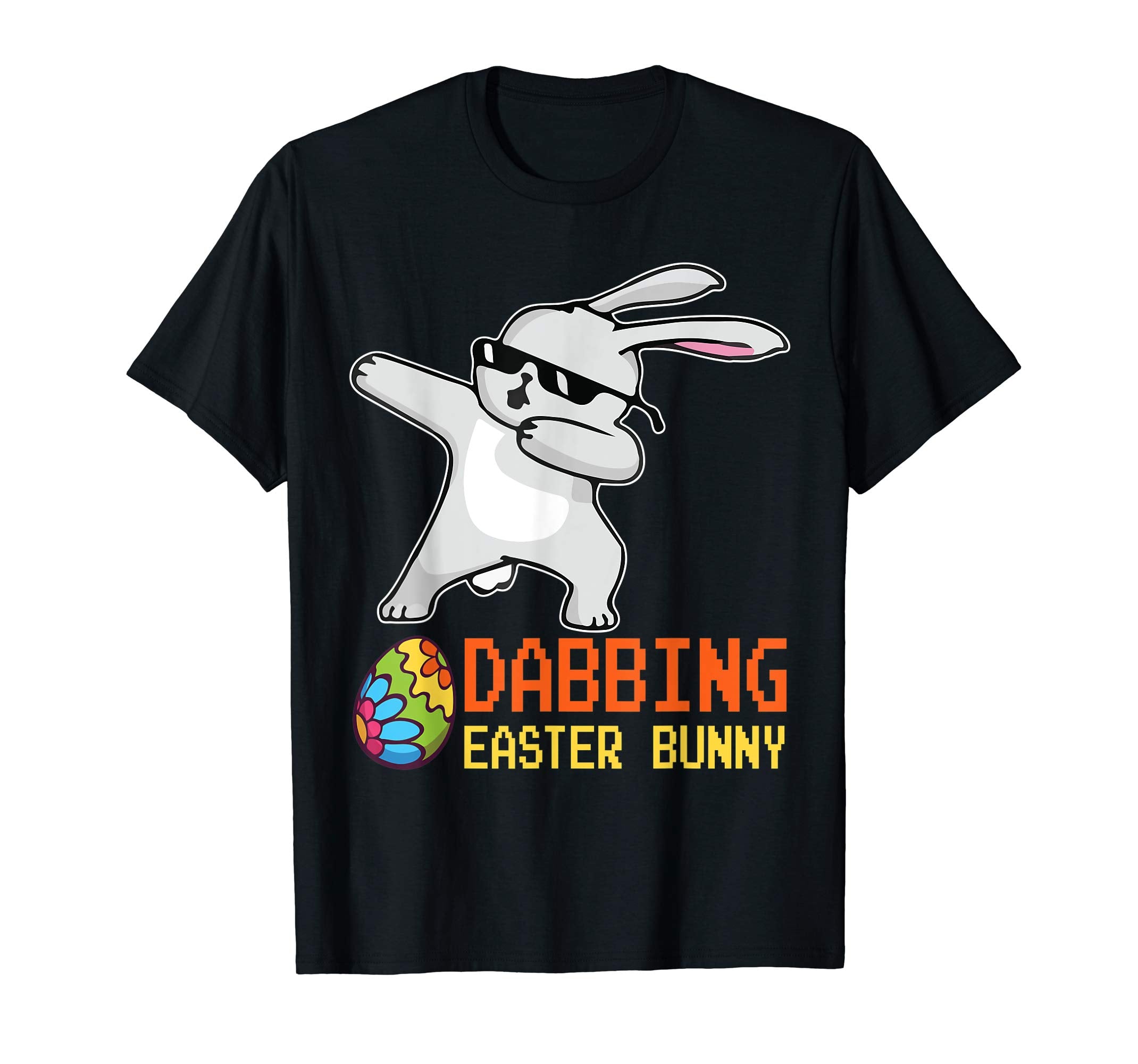 Bunny Dabbing With Easter Egg Shirt Dabbing Easter Bunny