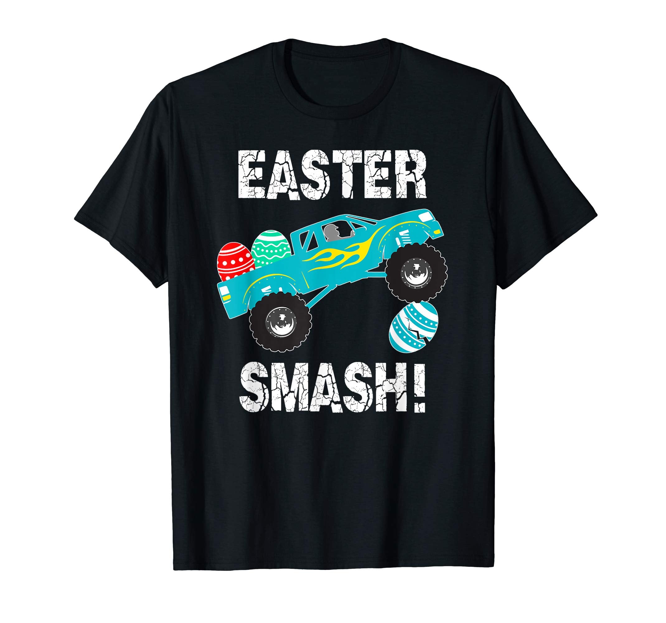 Easter Monster Truck Shirt Toddler Egg Hunt Holidays