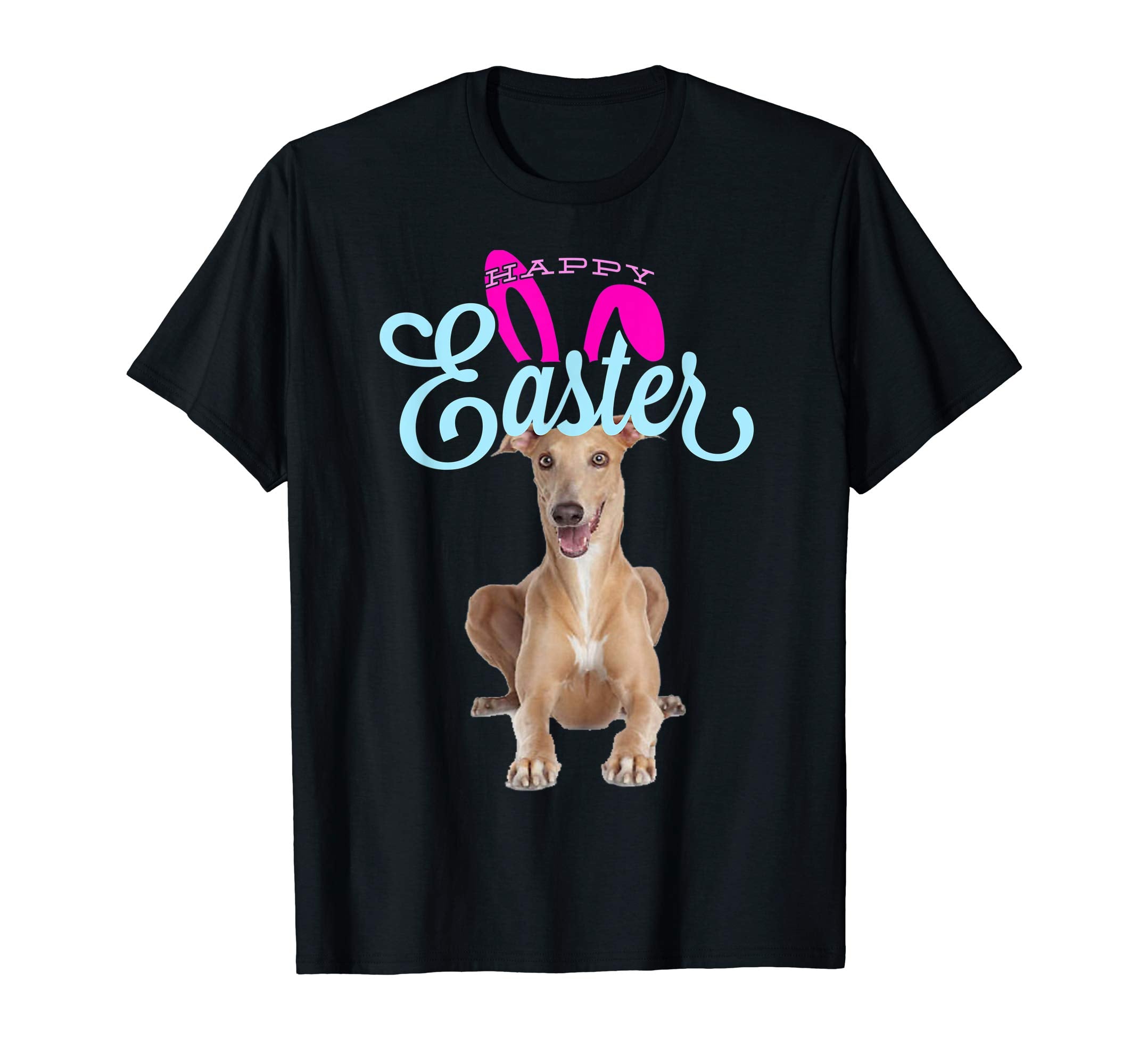 Easter Bunny Greyhound Tshirt Dog Men Women Easter Gift