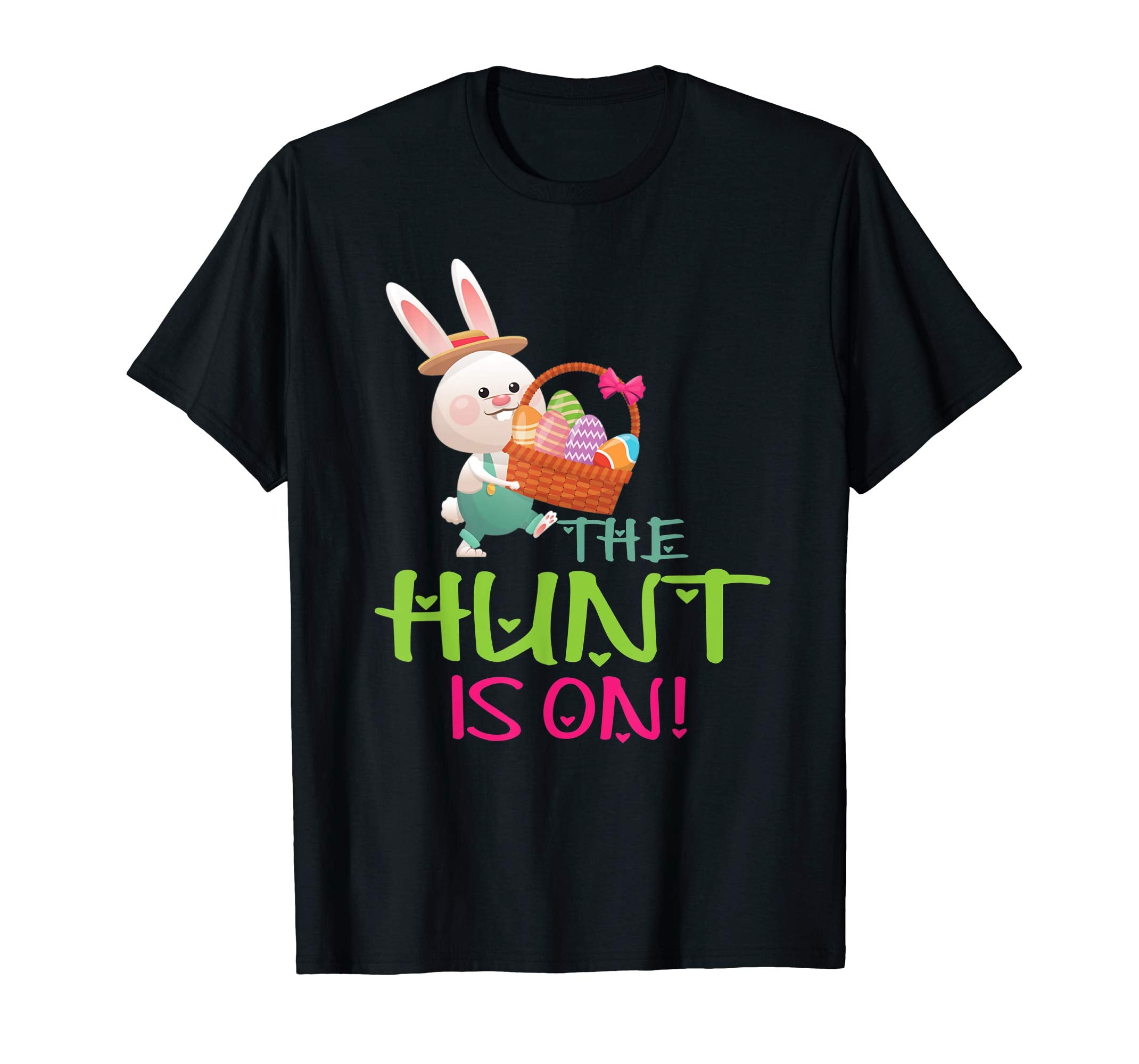 The Hunt is On T-Shirt Funny Easter Shirt Gift for Kids