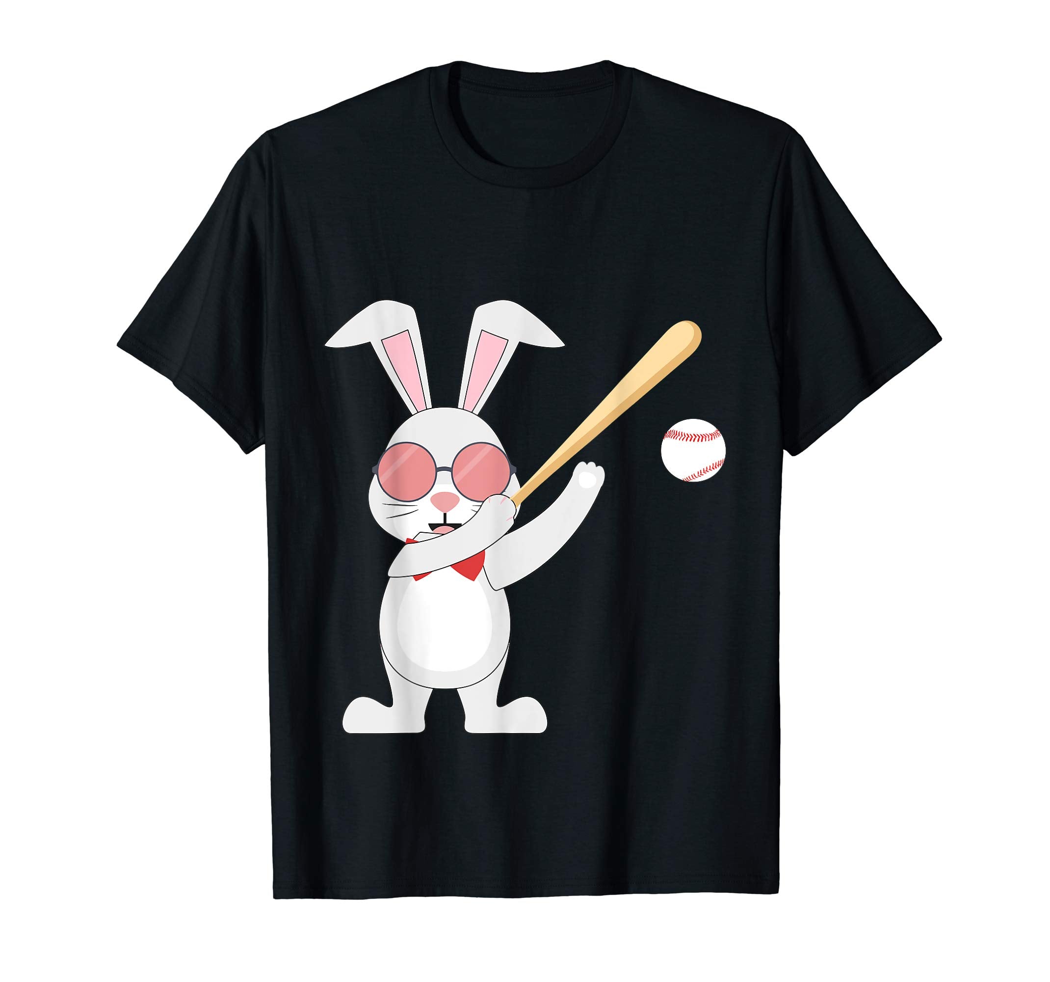 Baseball Easter Bunny Eggs &amp; Basket Tshirt for Child