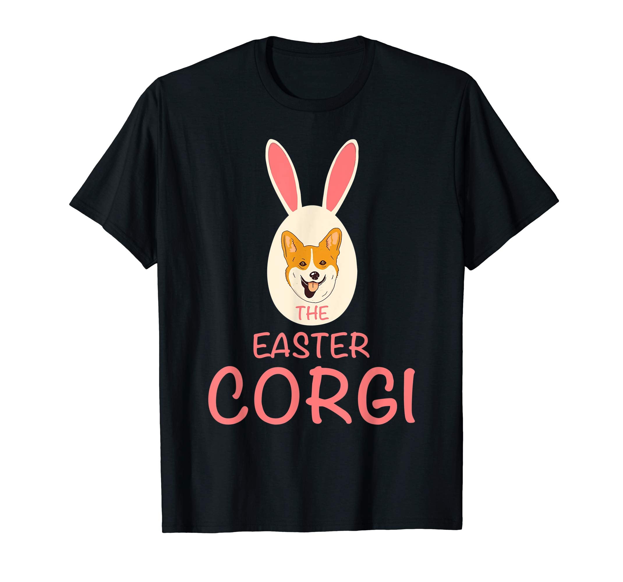 The easter corgi t-shirt. Funny Easter corgi dog shirt.