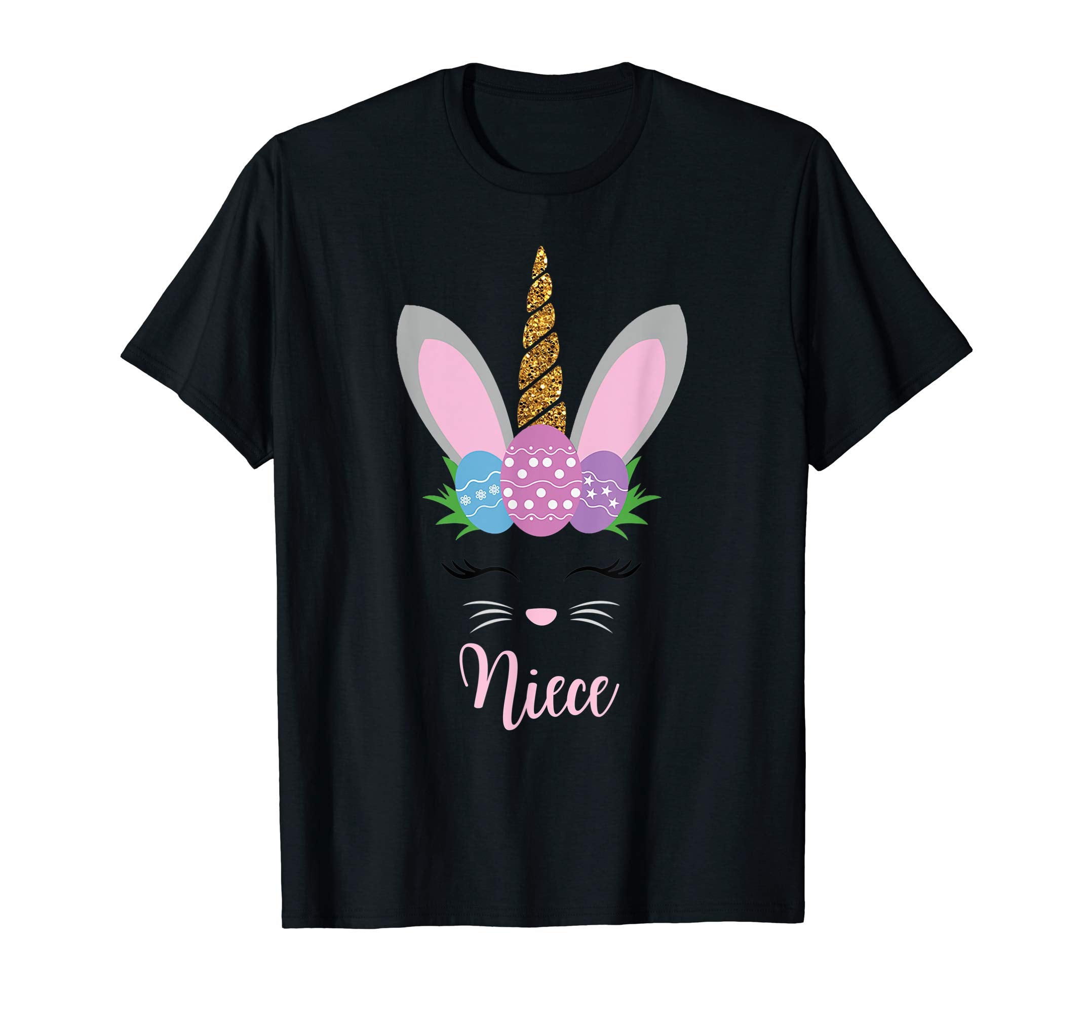 Niece Easter Bunny Unicorn Funny T-Shirt Cute Bunnies Gift