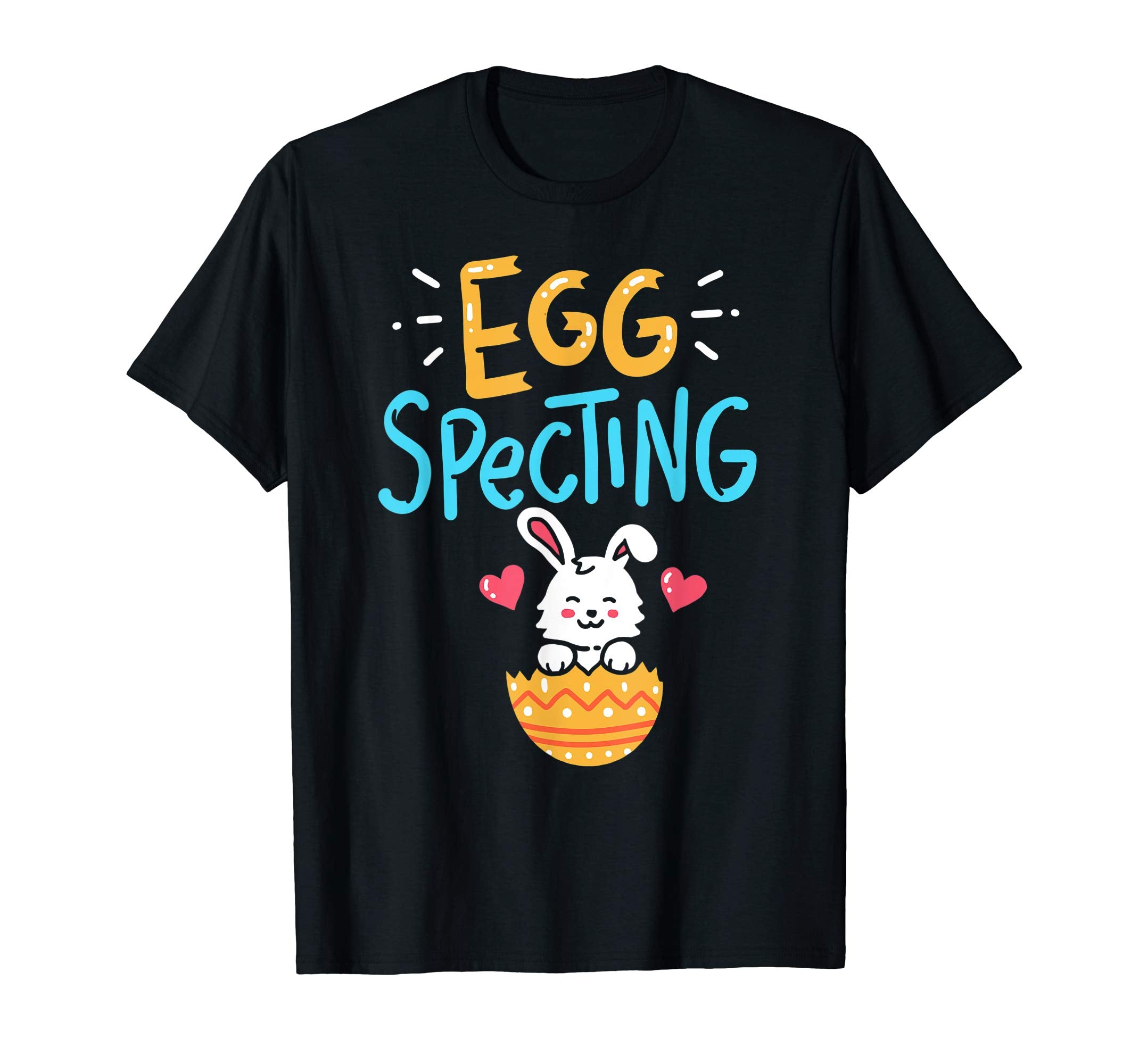 Easter Pregnancy Announcement T-Shirt Egg Specting Cute Tee