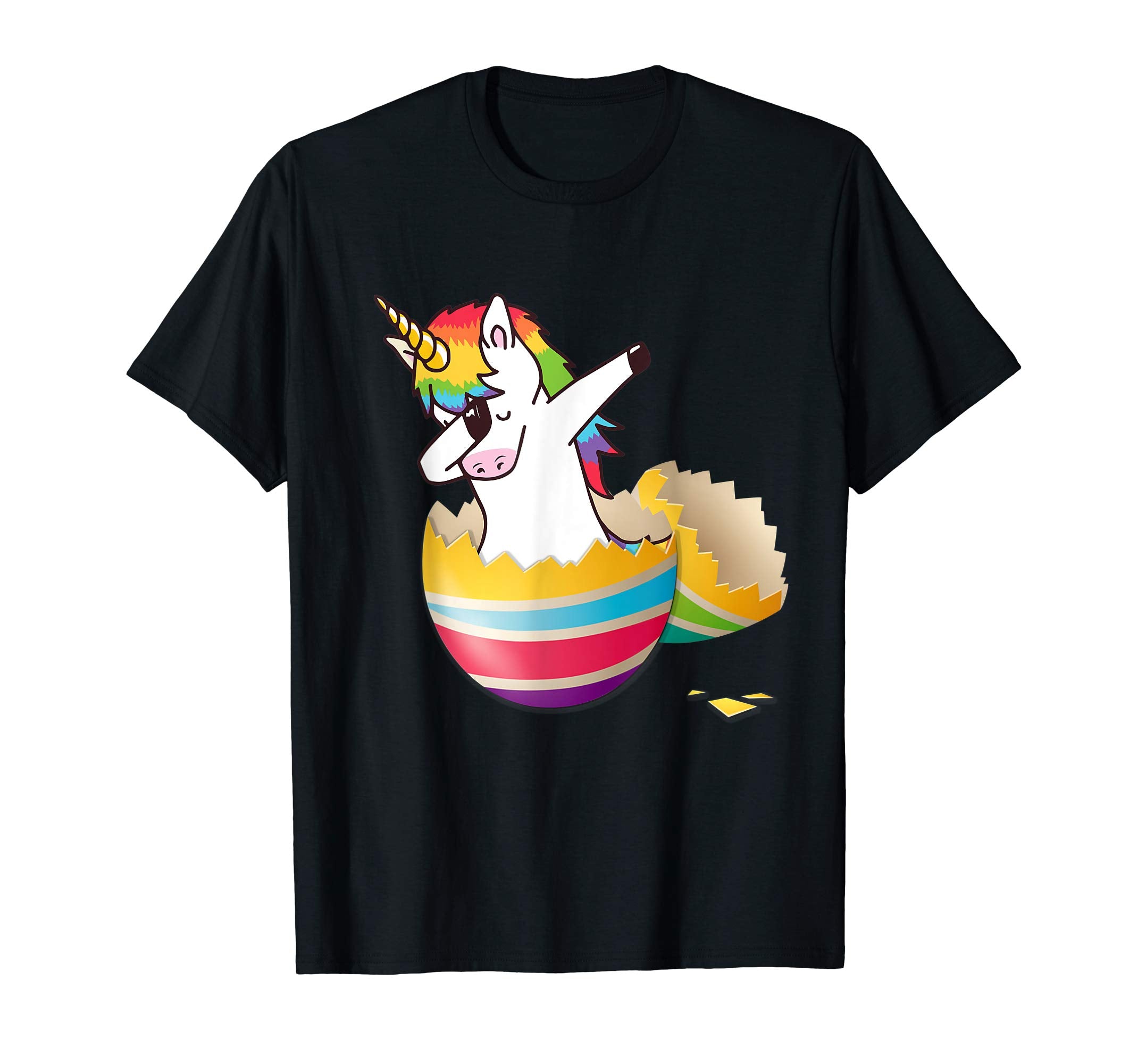 Unicorn Dabbing Easter Eggs Easter Day Shirt