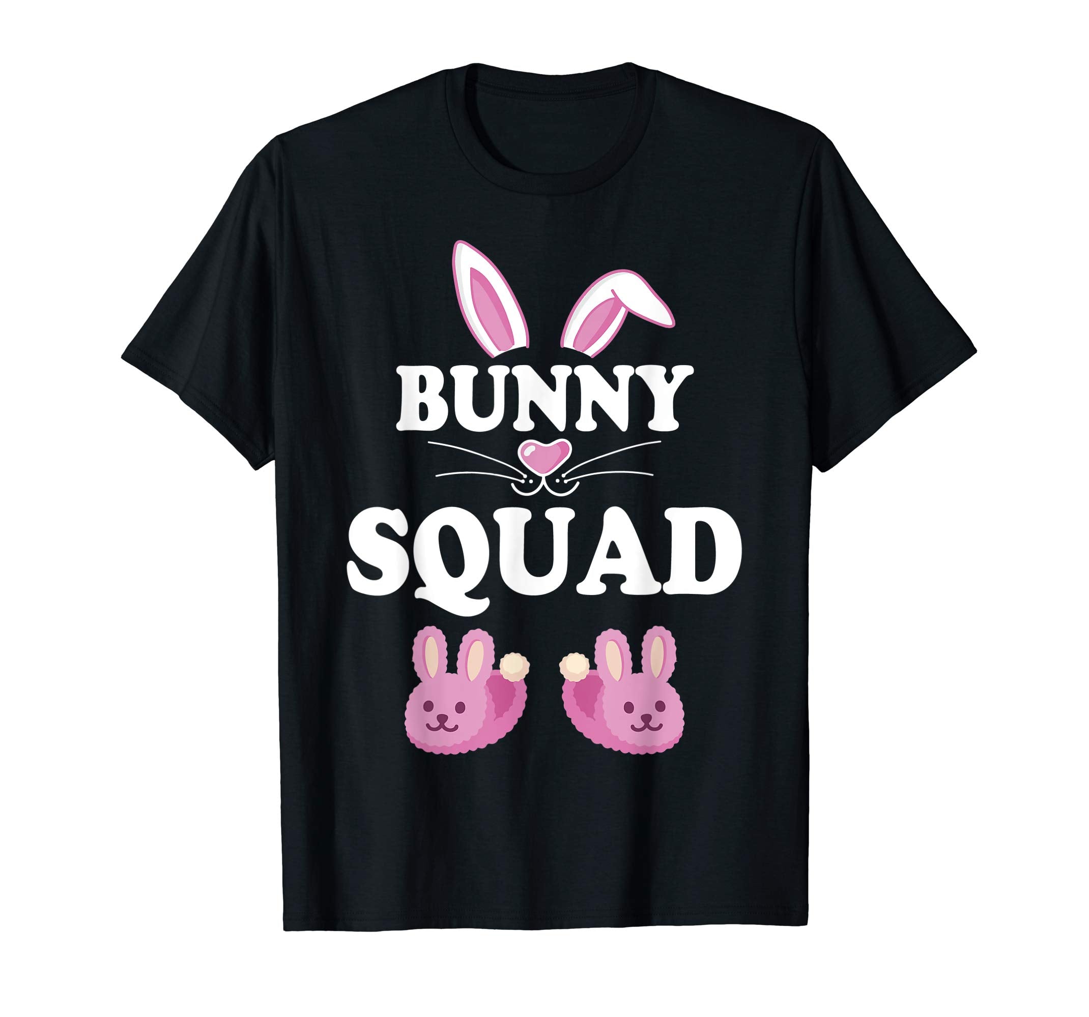 Rabbit Bunny Emotion Faces Happy Easter Shirt Bunny Squad