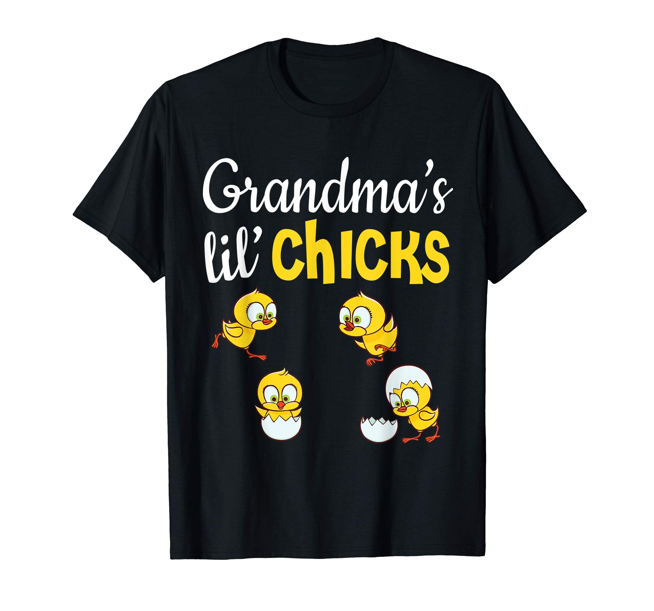 Grandma's Lil' Chicks Happy Easter Day Lovely Cute Shirt