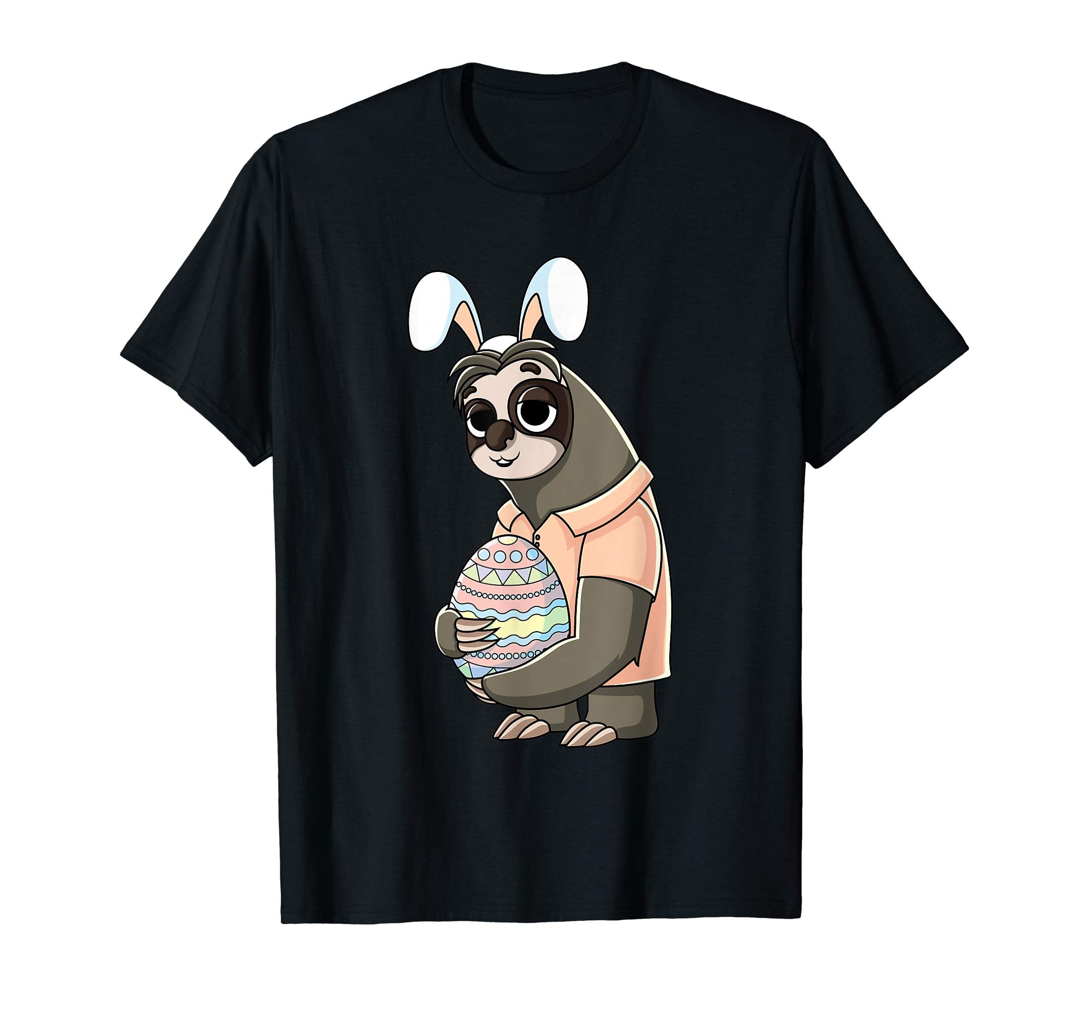 Easter Sloth Shirt Sloth Easter Bunny Gift Sloth Easter Eggs