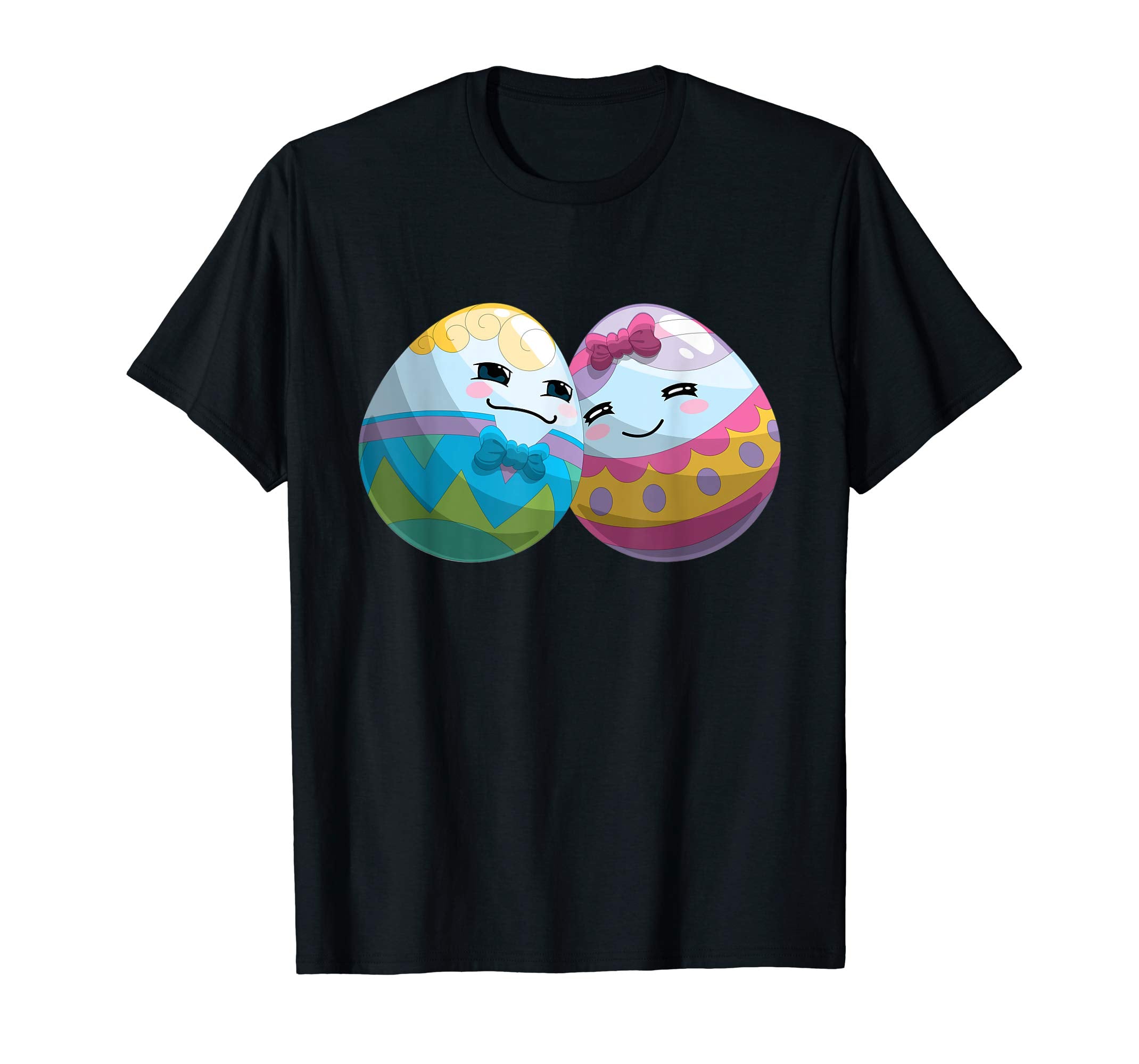 Easter Shirt with Cute Egg Couple for Men and Women