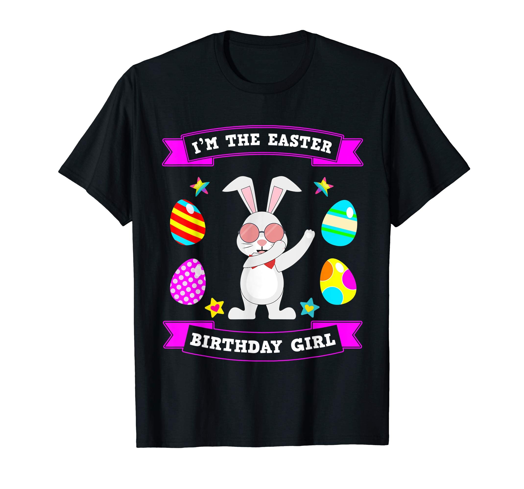 4 Year Old Easter Bunny 4th Birthday Girl 2019 TShirt