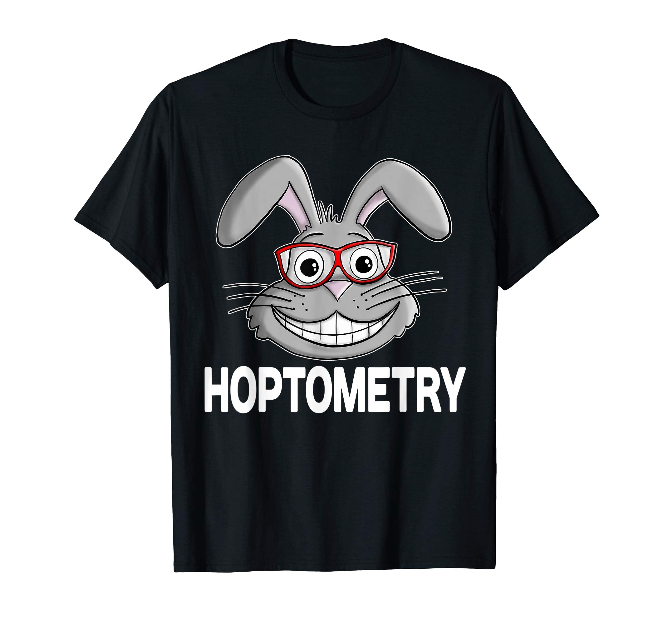 Easter Bunny Optometry T-Shirt for Optometrists Technicians