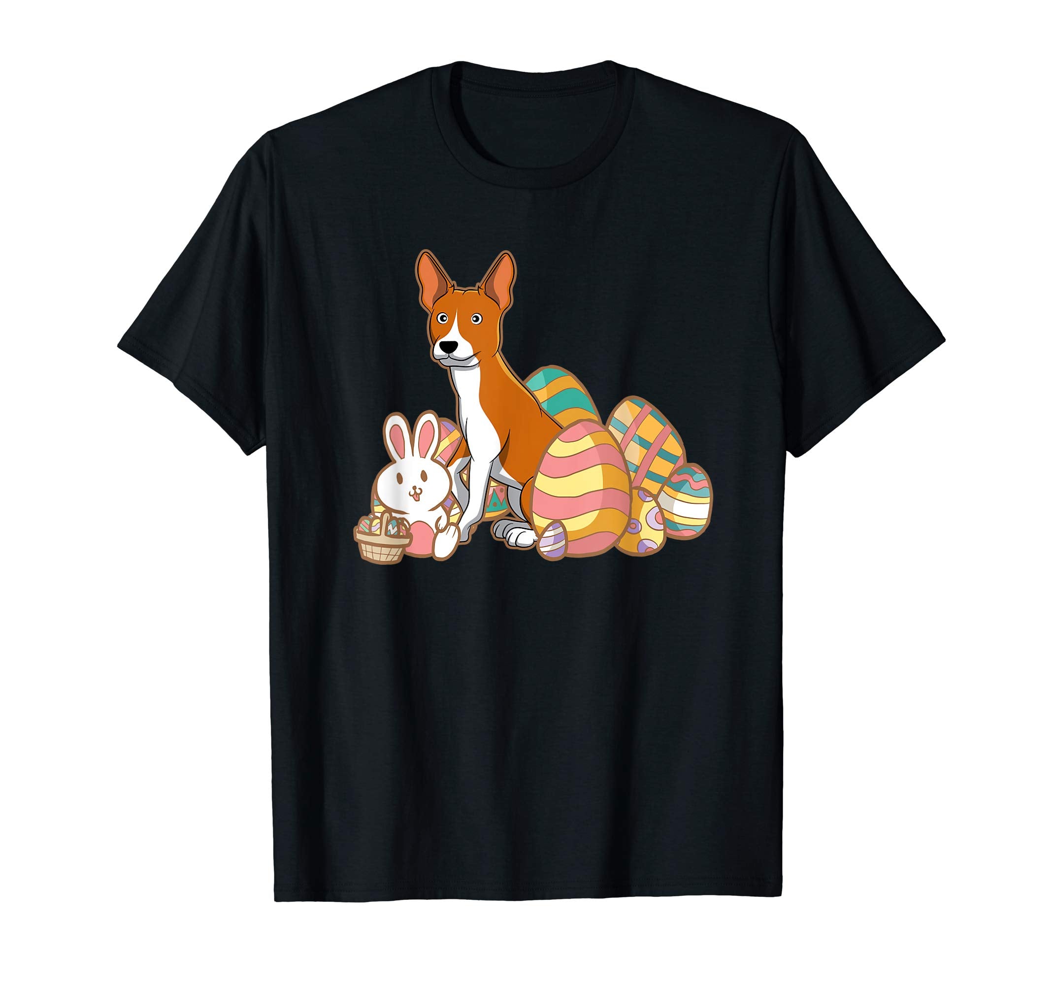 Easter Basenji Dog T-Shirt Gift