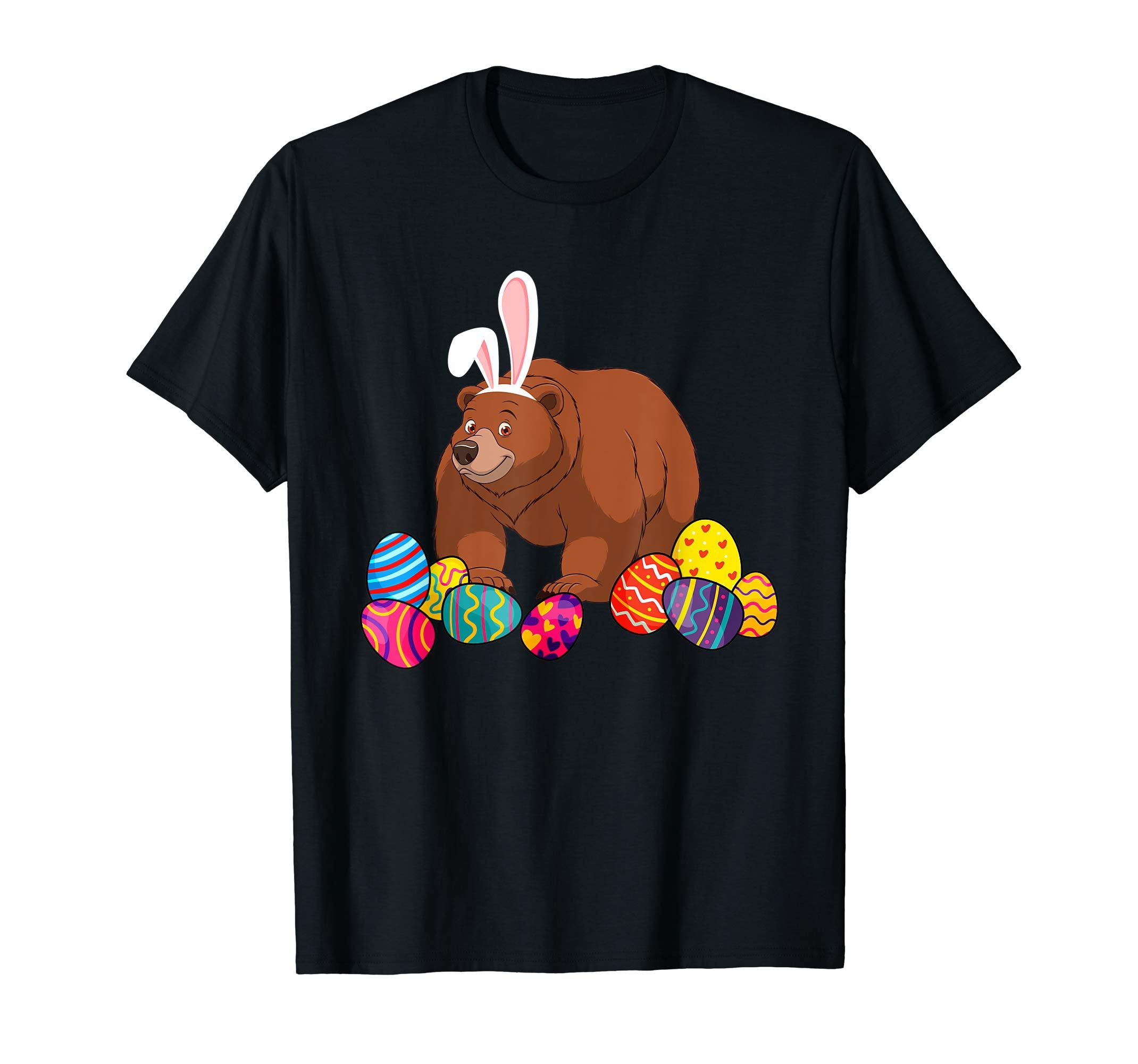Bear Bunny Ear With Egg Easter Easter Day Shirt