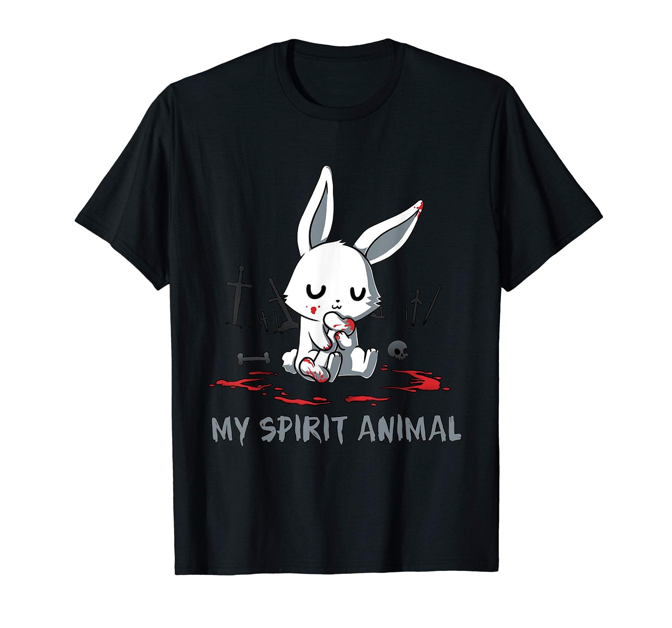 Horror Bunny Rabbit Easter Egg Day Lover Funny Shirt Gift