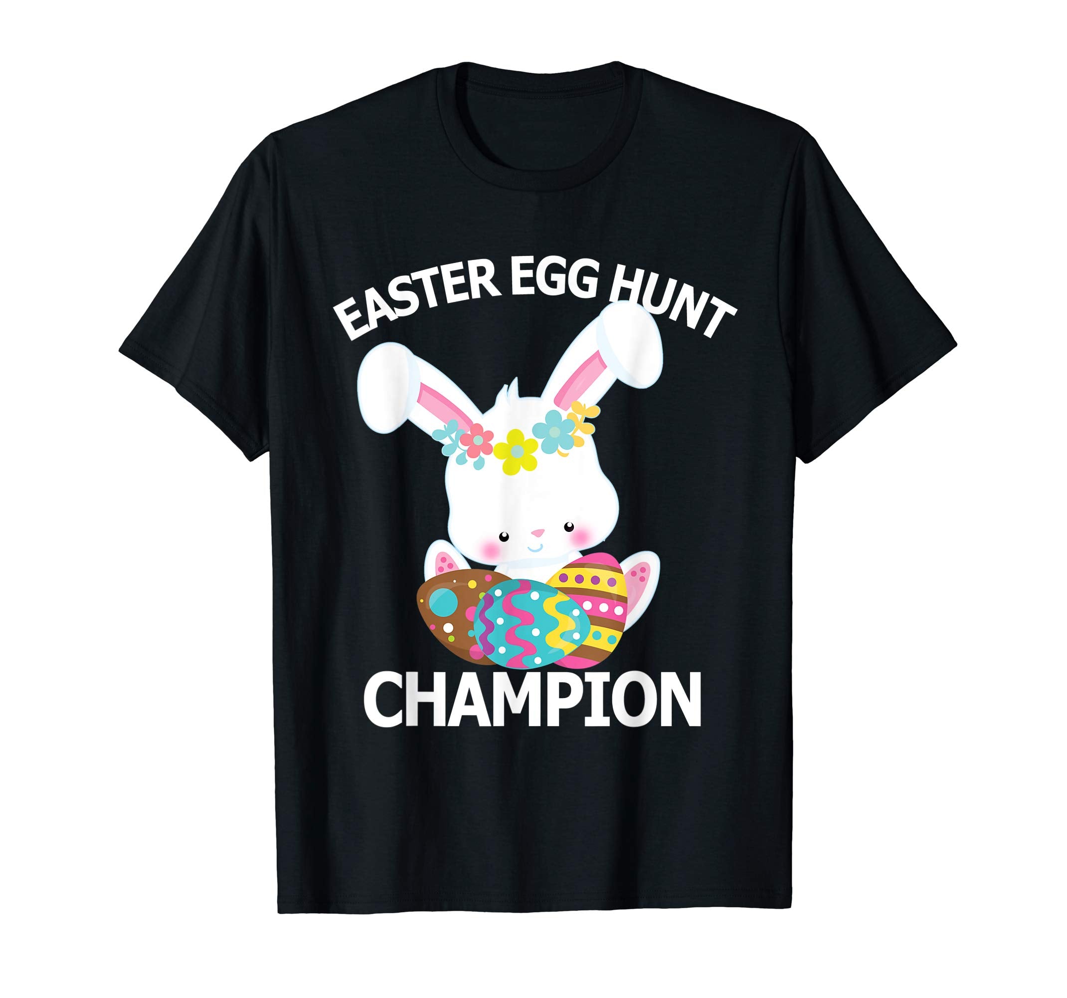 Easter Egg Hunt Champion T-Shirt Cute Bunny Rabbit Shirt