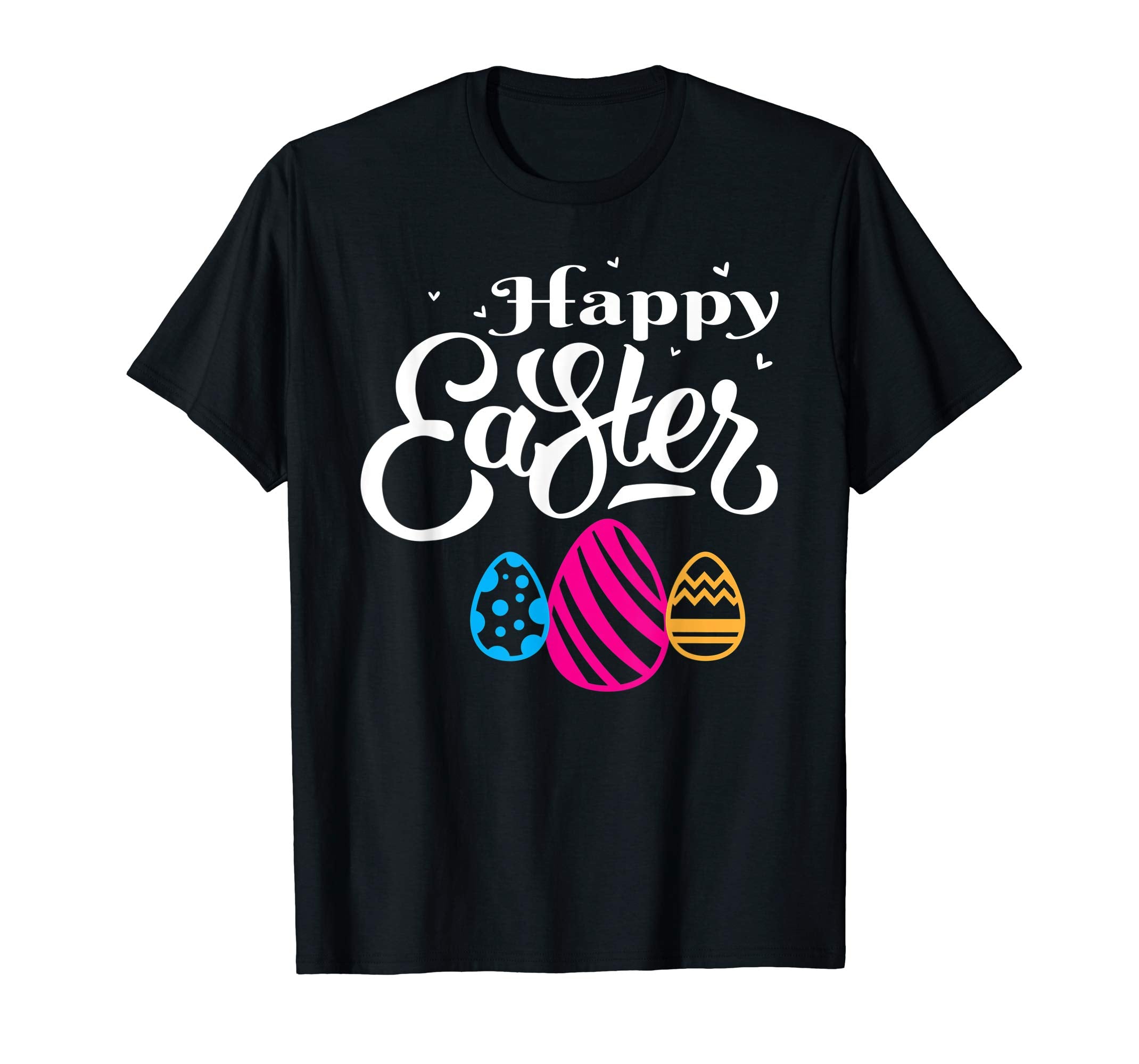 Happy Easter T-Shirt Funny Easter Eggs Novelty Shirt Gift