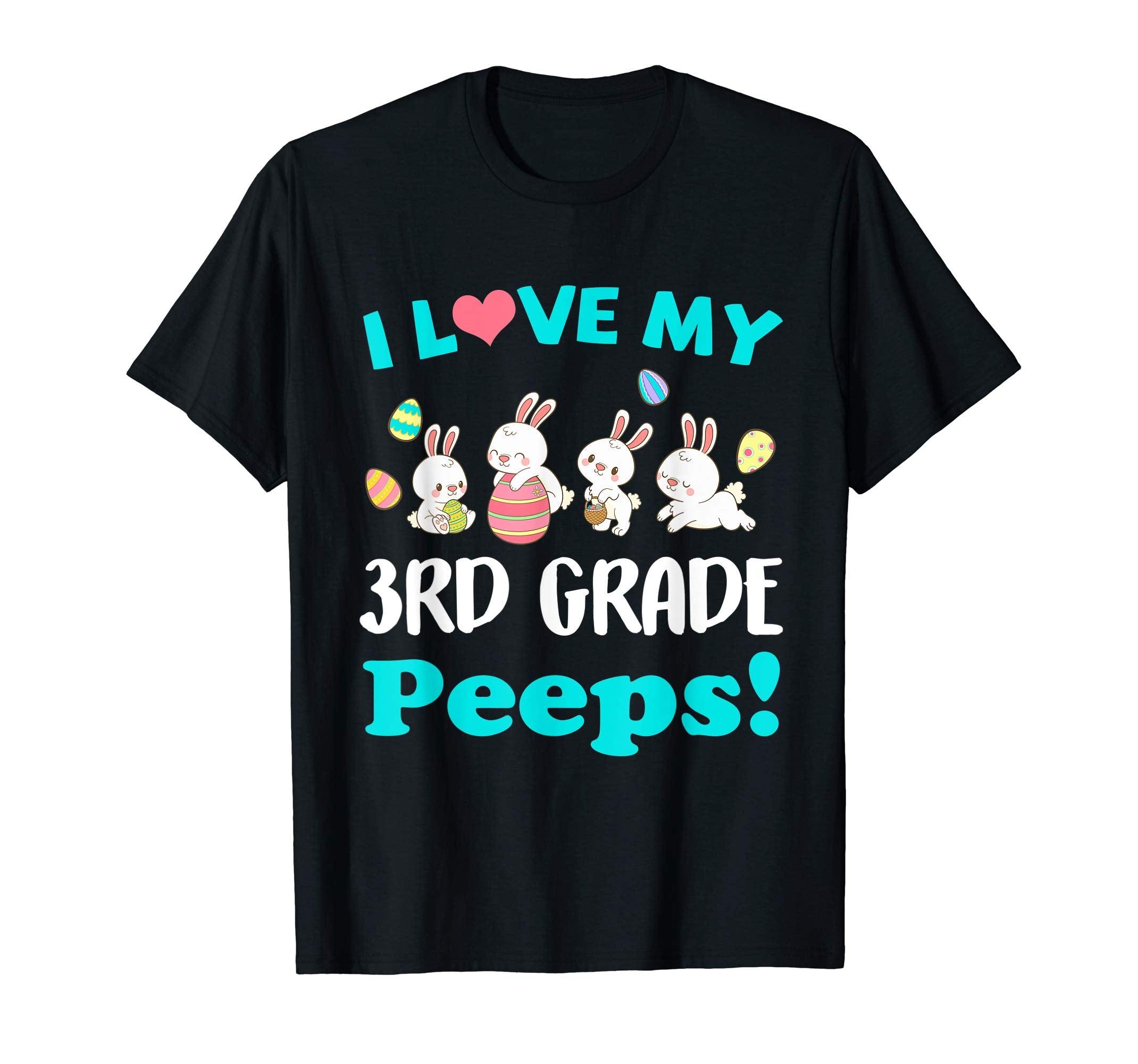 I Love My 3rd Grade Peeps Easter Day T-Shirt