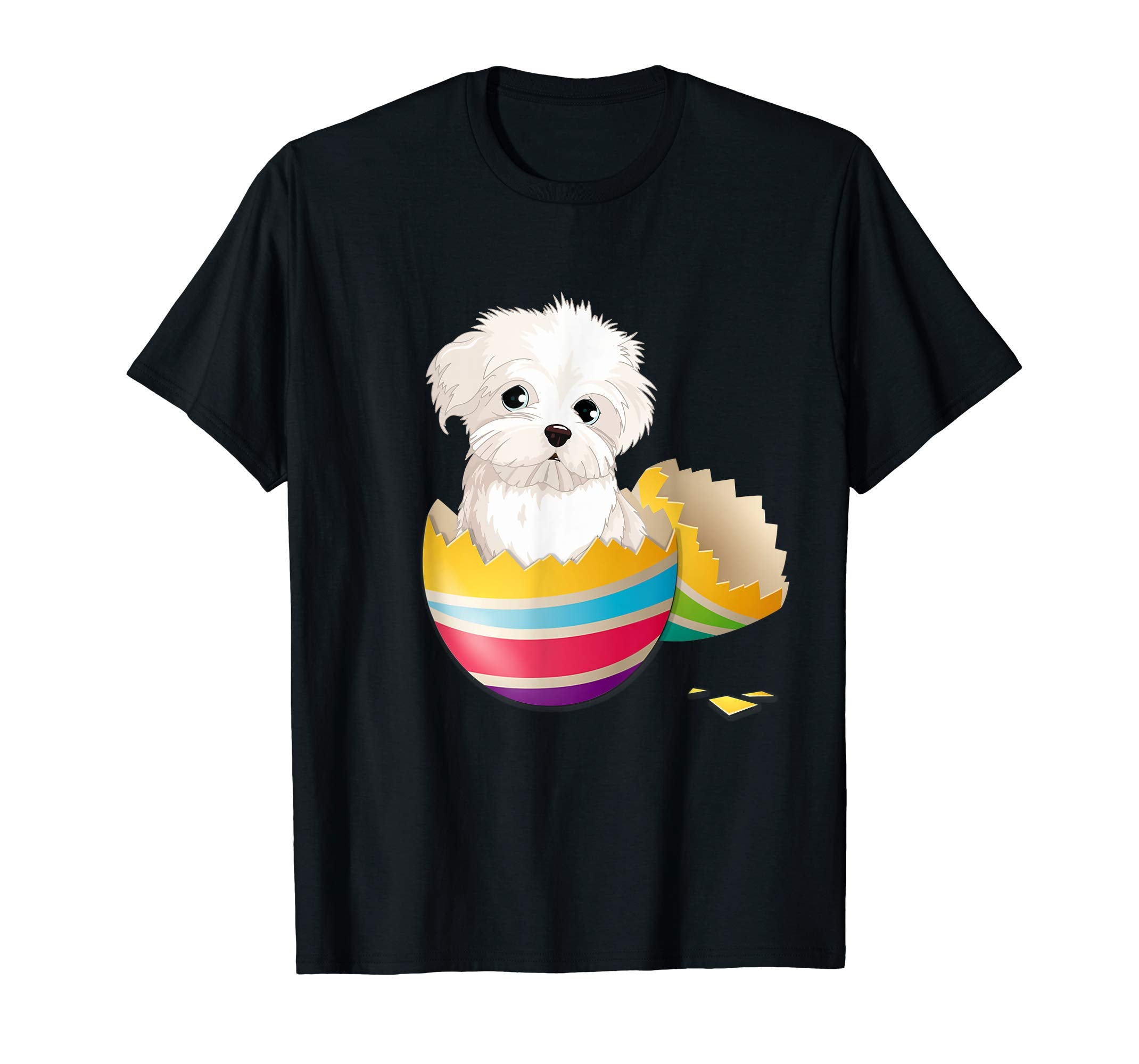 Maltese Hatching From Easter Egg Easter Day Shirt
