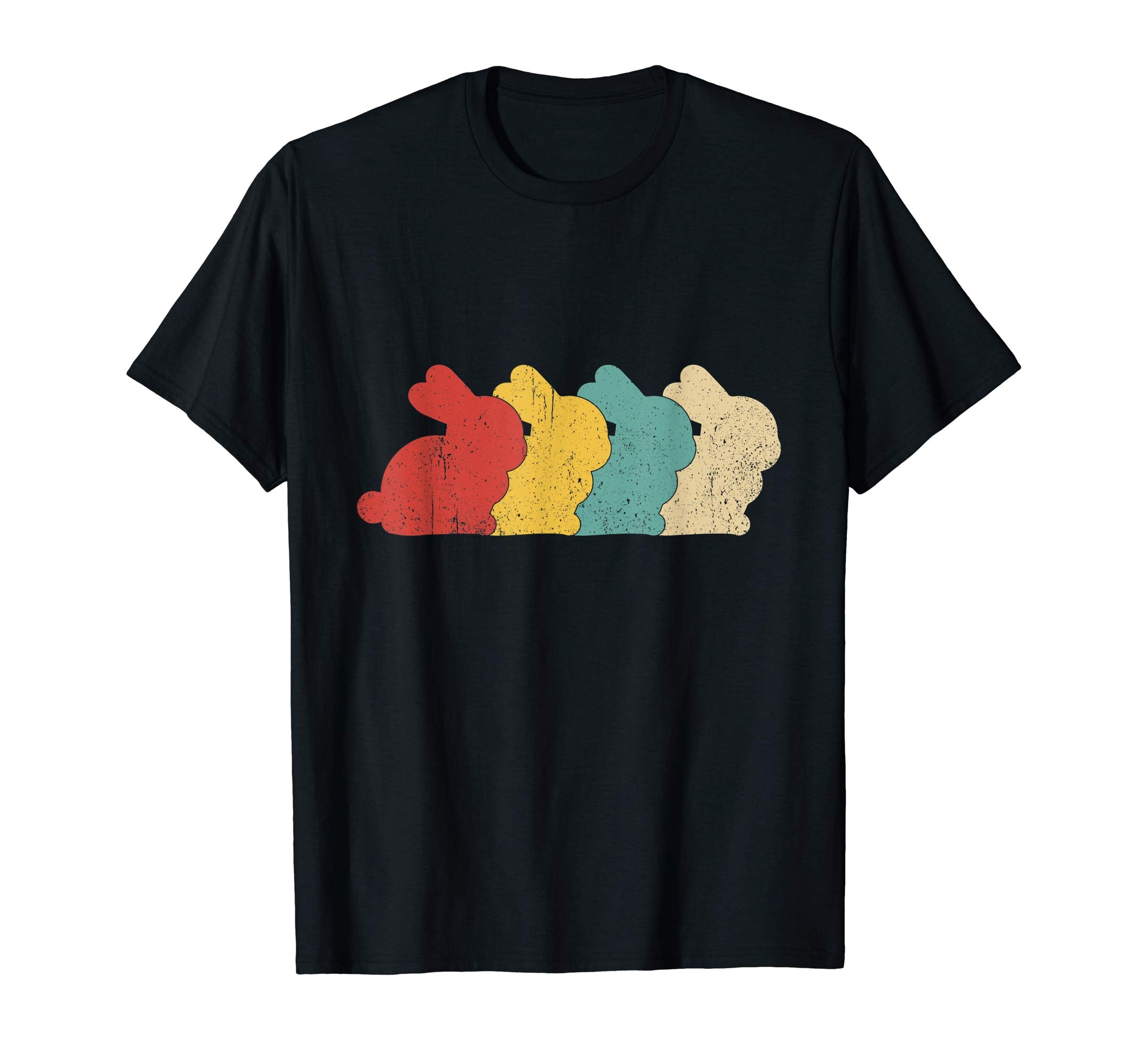 Vintage Bunny Rabbit Shirts Happy Easter Gifts Adults Kids