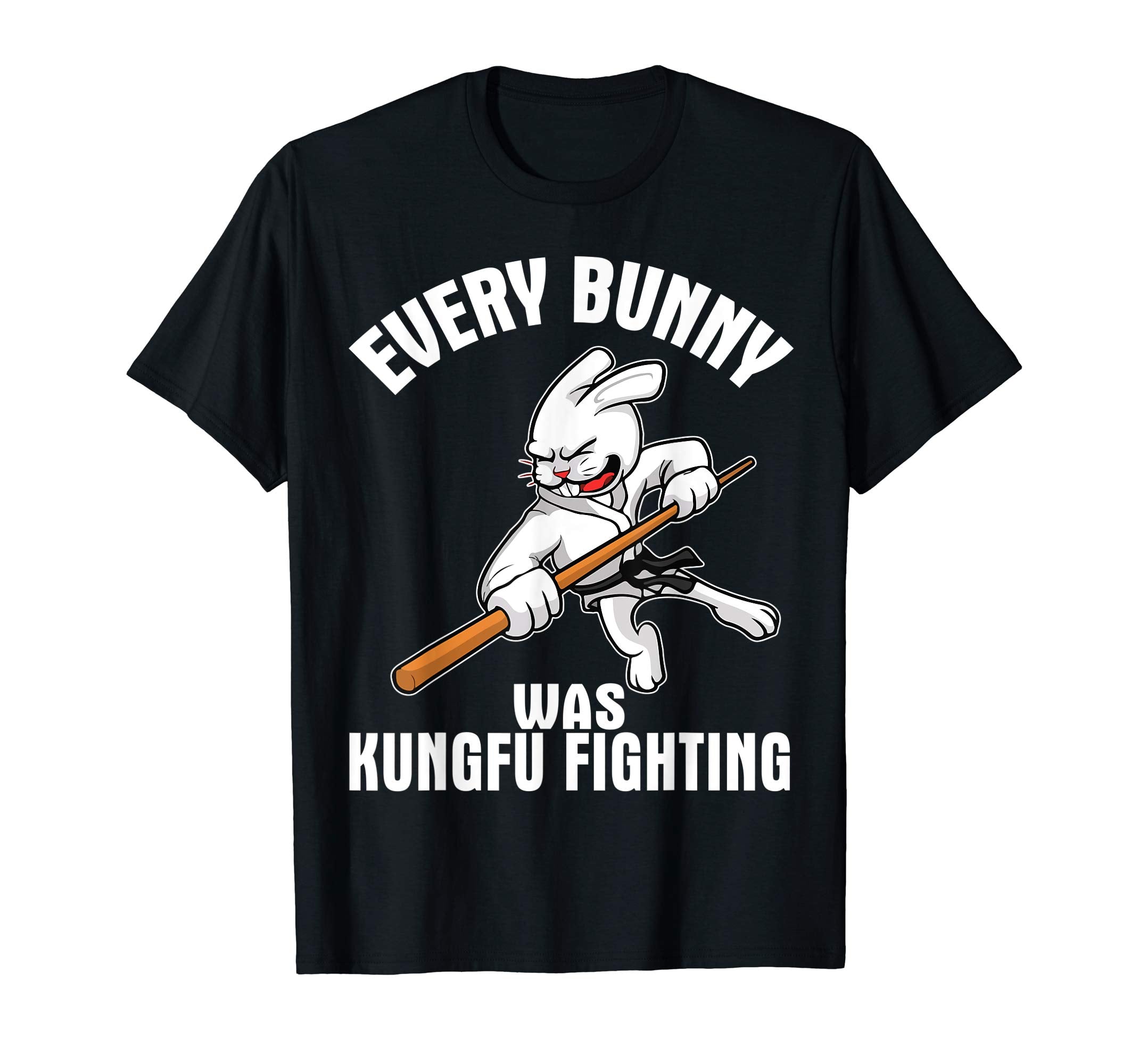Every Bunny Was Kungfu Fighting Happy Easter Day Shirt