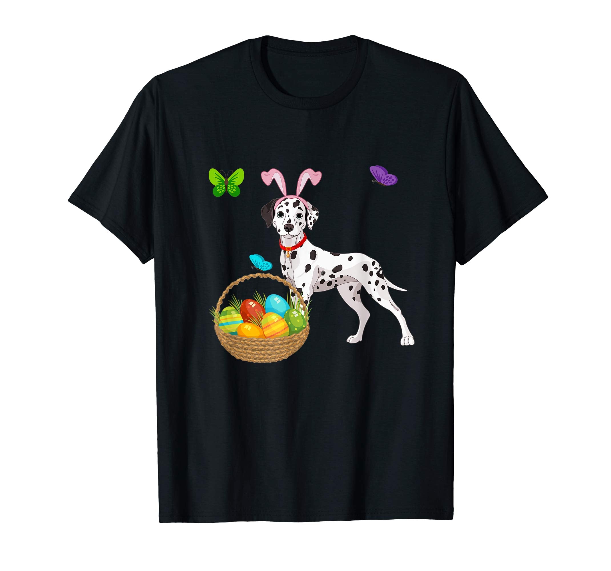 Dalmatian-lovers tshirt for kid's Easter day