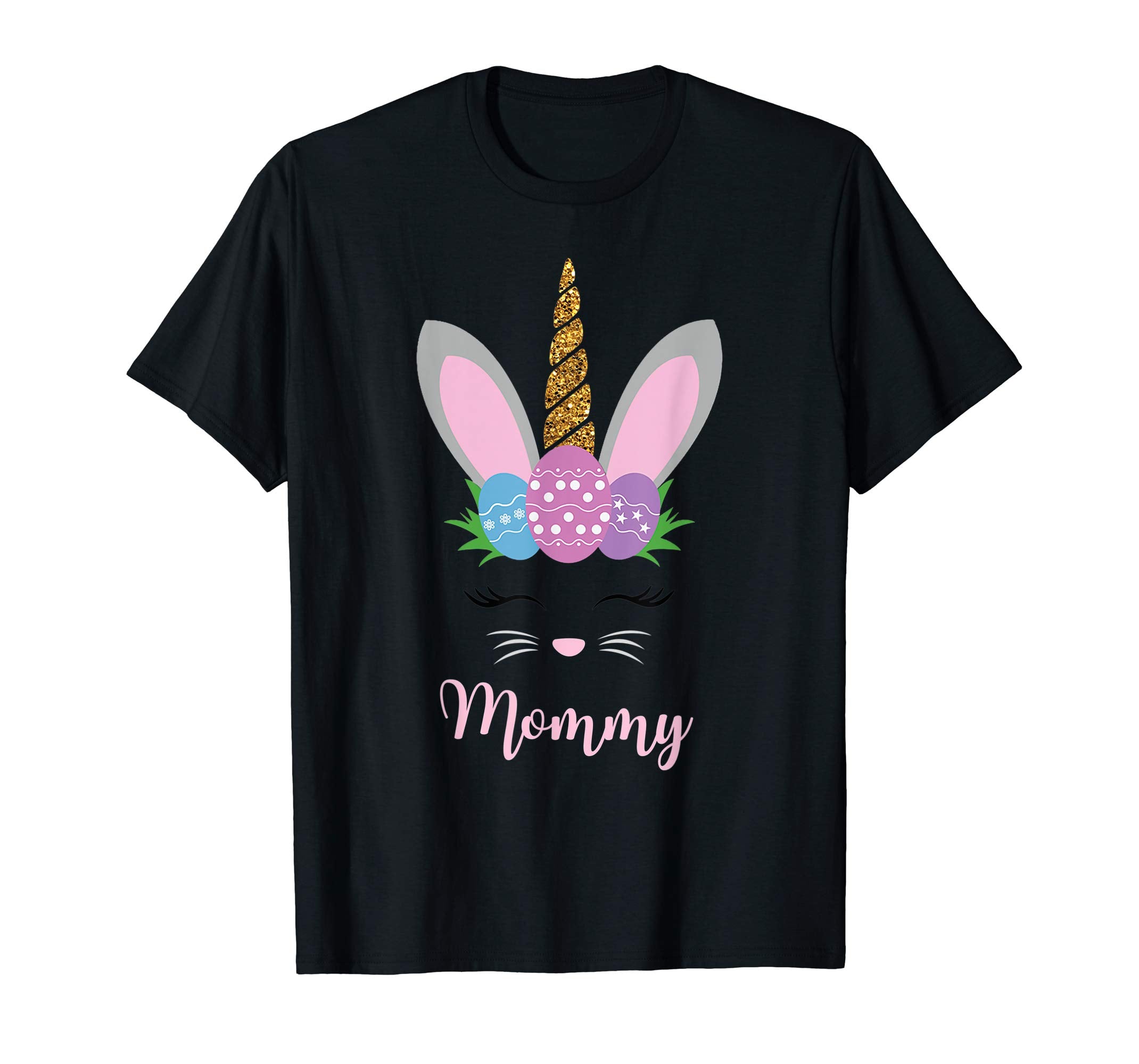 Mommy Easter Bunny Unicorn Funny T-Shirt Cute Bunnies Gift
