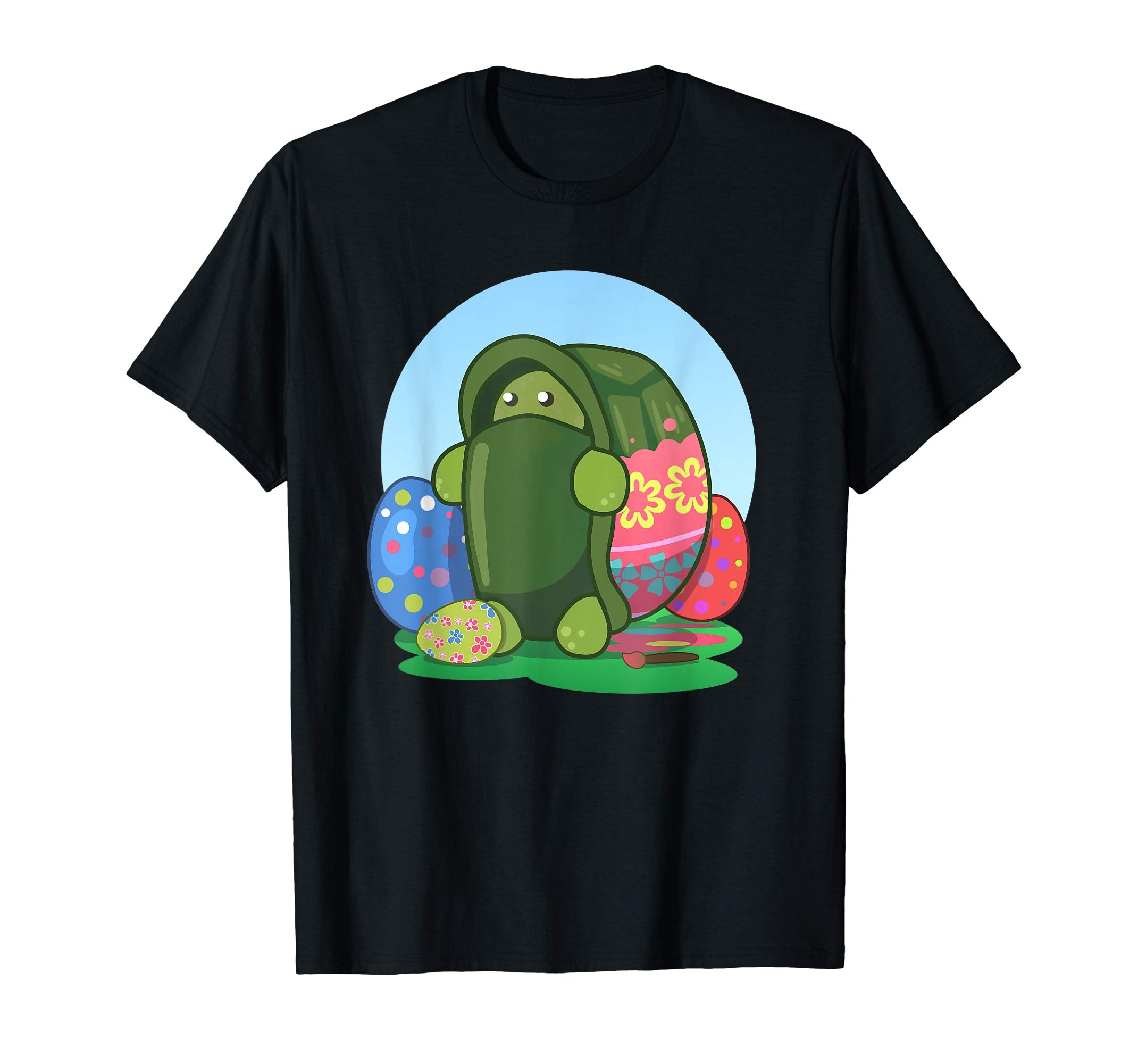 Happy Easter Turtle Eggs 2019 Cute Gift T Shirt boys girls