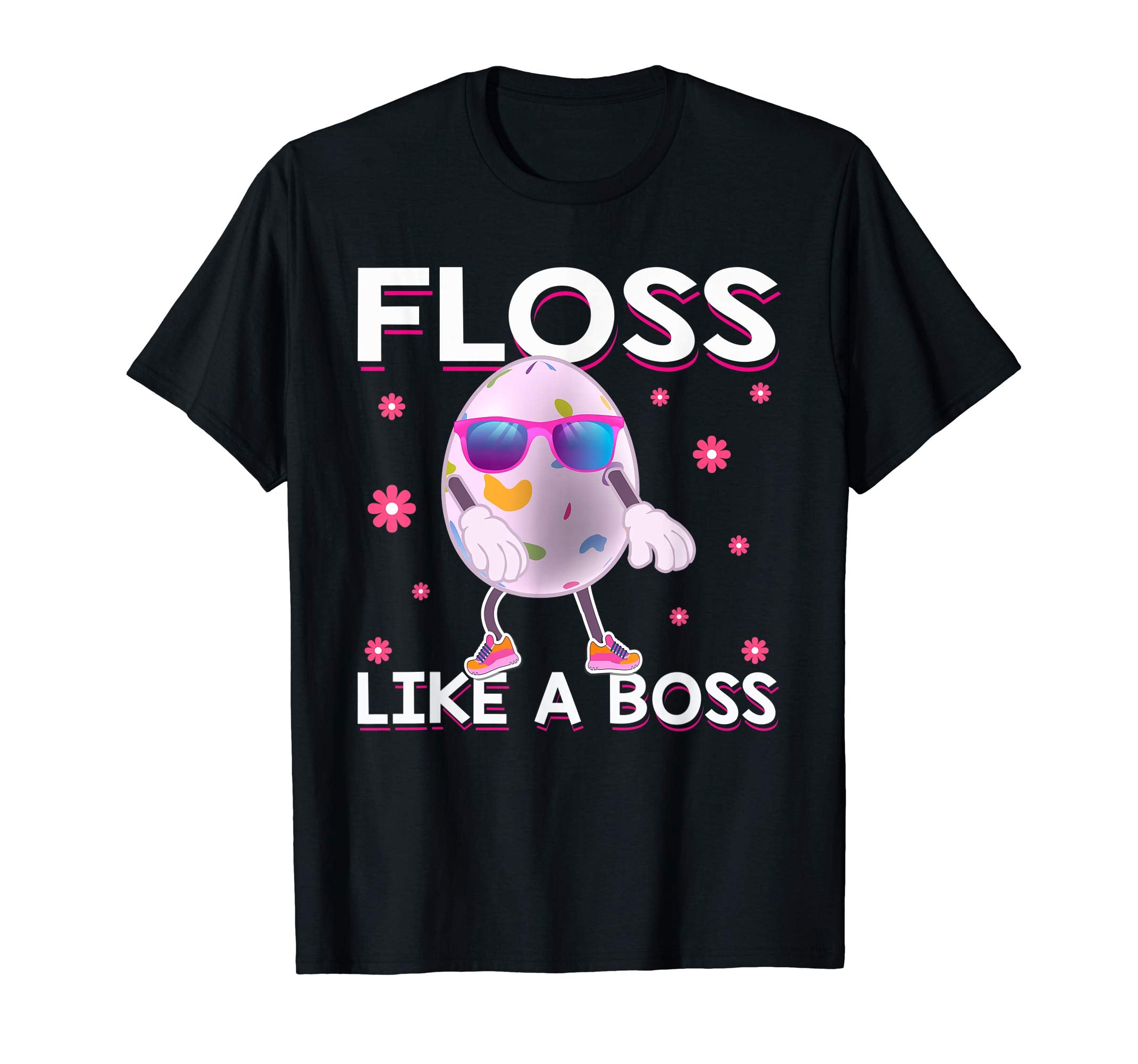 Floss Like A Boss Shirt Cute Colorful Egg Easter Gifts