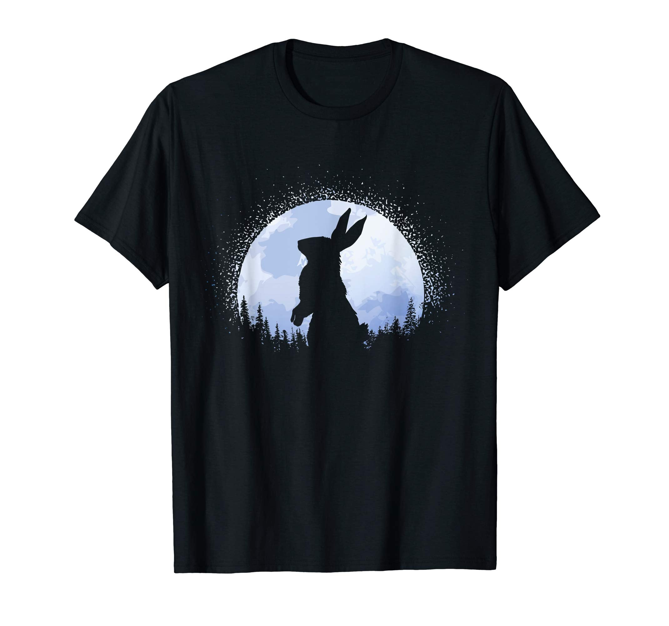 Easter Rabbit Blue Moon T-Shirt Funny Easter Shirt Kids