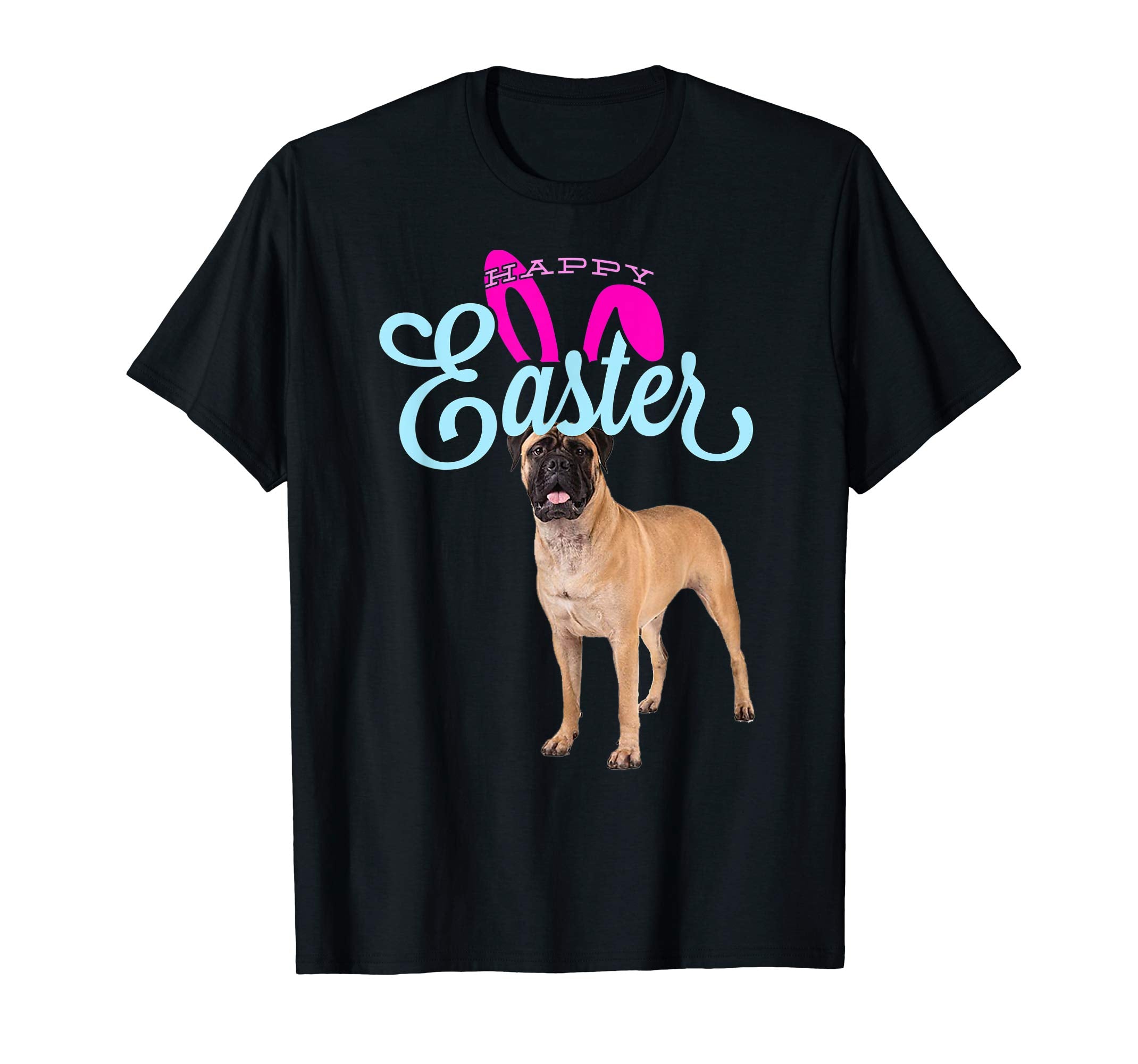 Easter Bunny Bullmastiff Shirt Dog Men Women Gift Easter Day