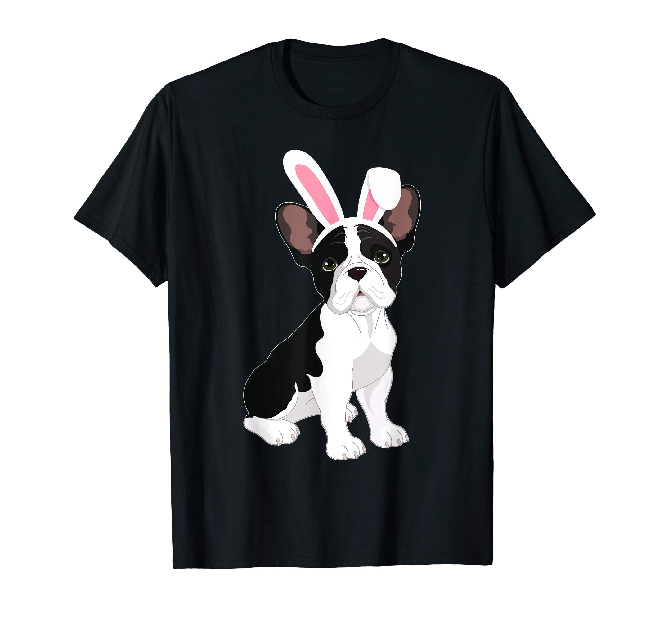 French Bulldog With Bunny Rabbit Hat Easter Happy Day Shirt