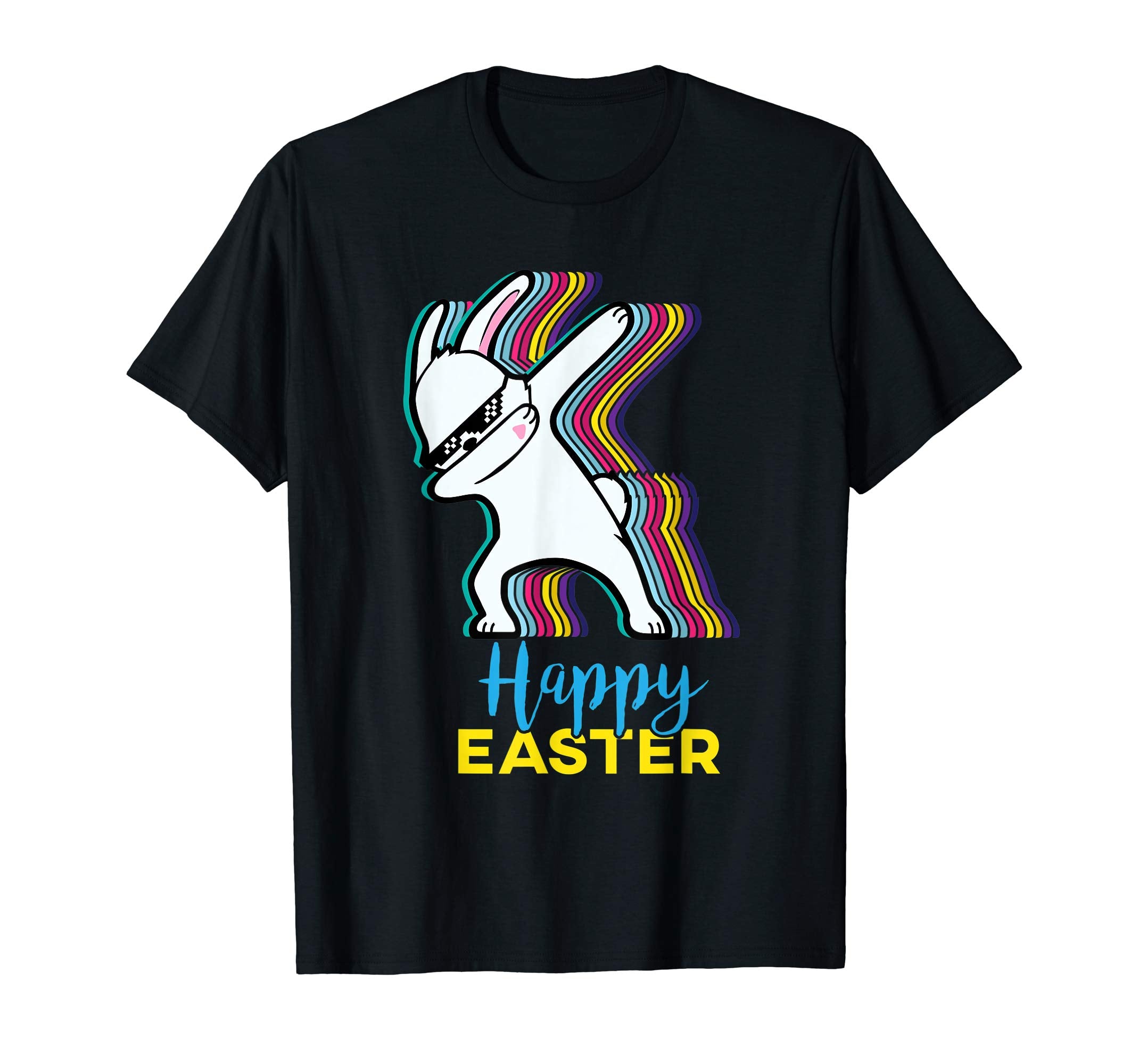 Funky Dabbing Rabbit or Dabbit Bunny Happy Easter T-Shirt
