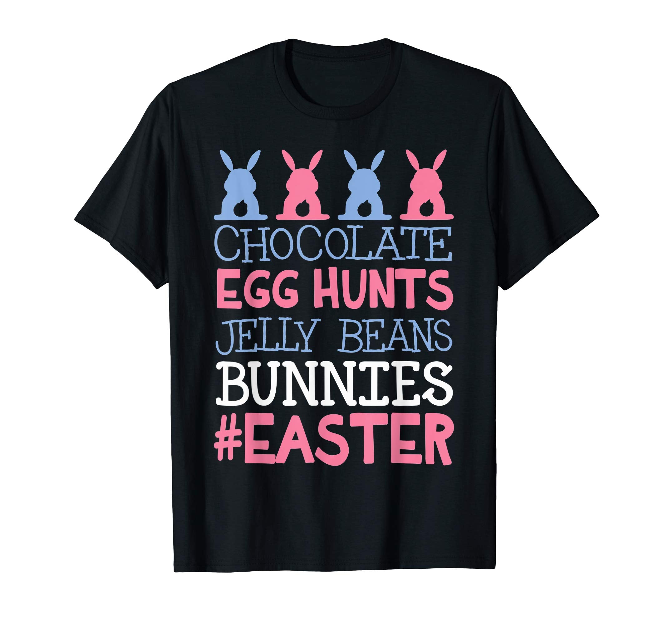 Chocolate Egg Hunts Jelly Beans Bunnies Easter Vintage Shirt