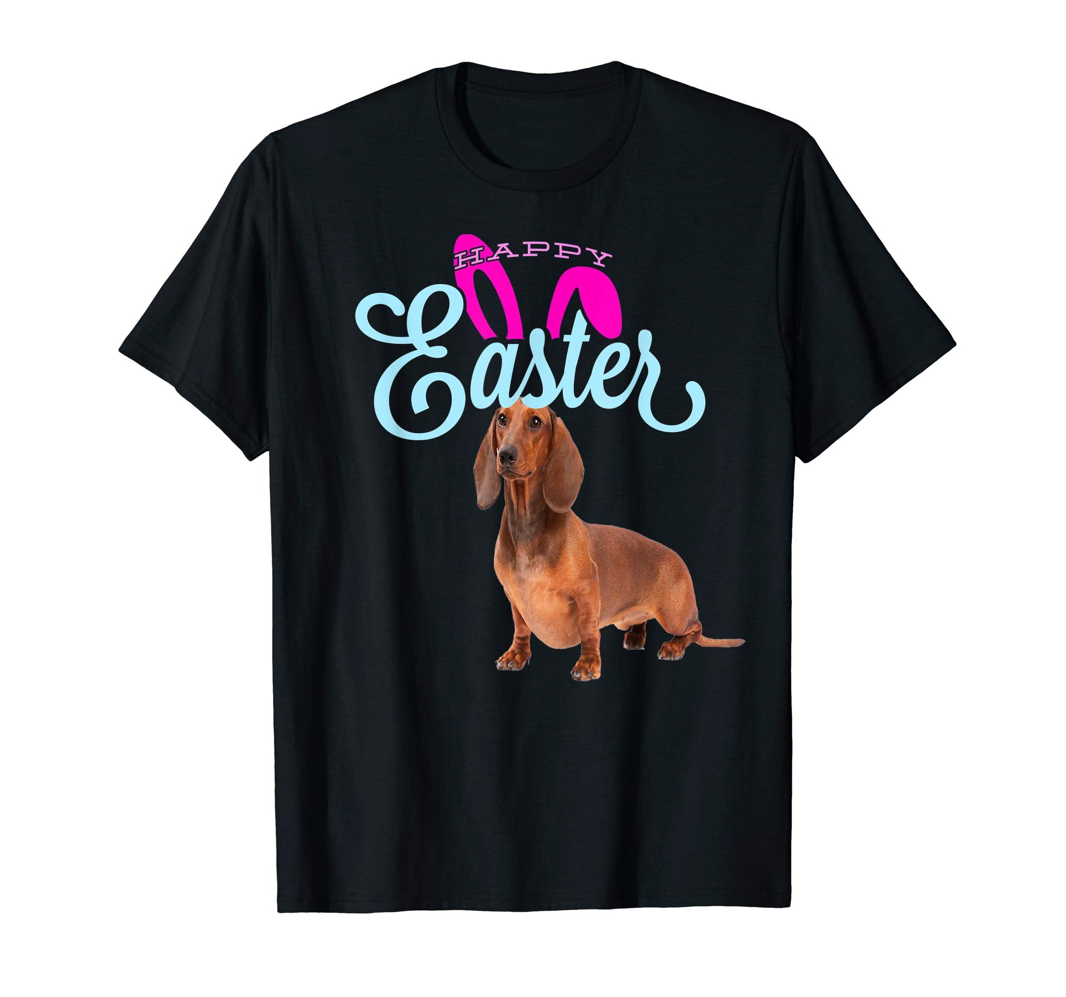 Easter Bunny Dachshund Tshirt Dog Men Women Gift Easter Day