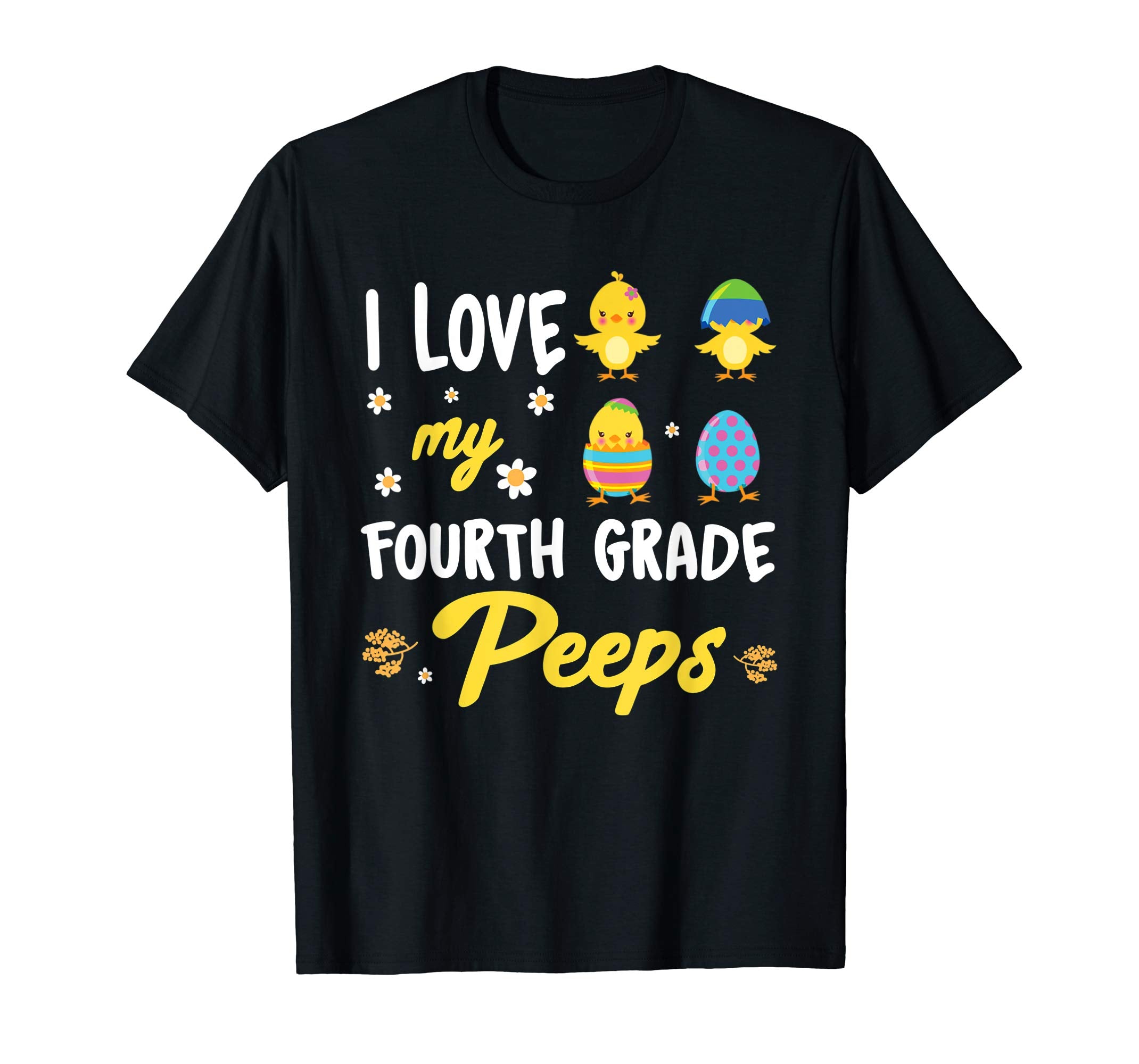I Love MyFourth Grade Peeps Easter Day T-Shirt